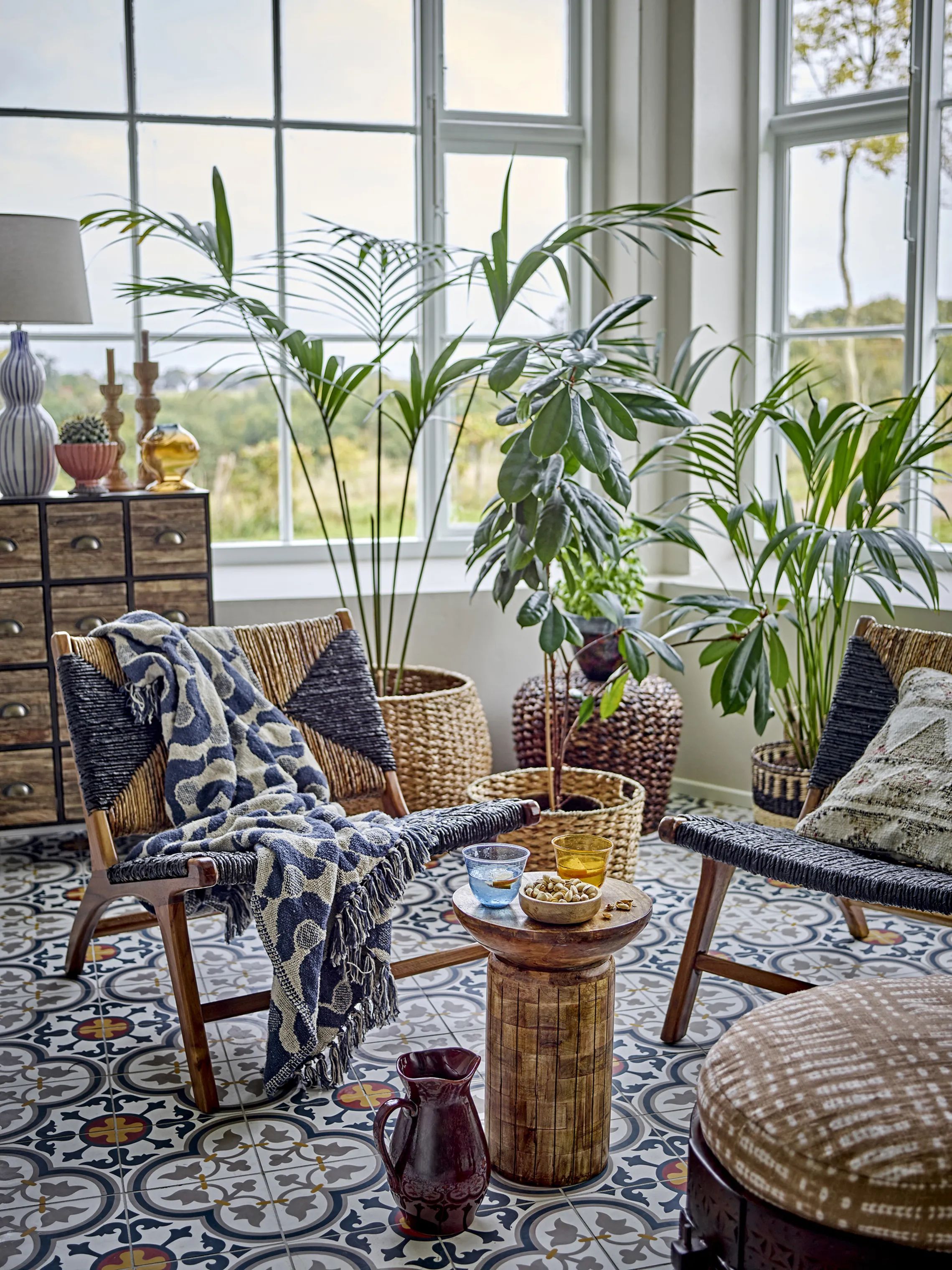 Creative Collection Plaider Creative Collection Santena Plaid i Blå, 3