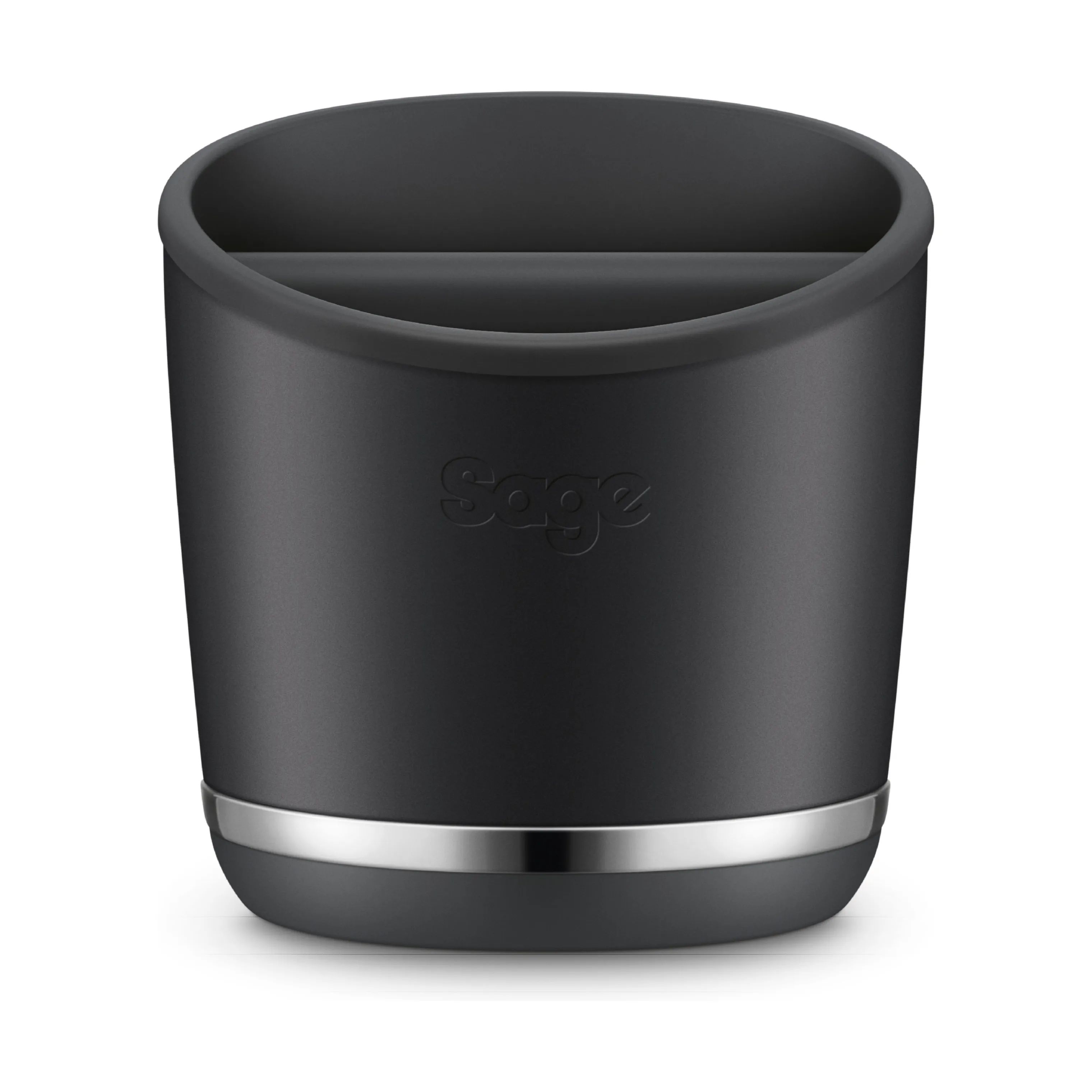 Sage Baristaudstyr Knock Box i Black Truffle, 10 pucks, 1