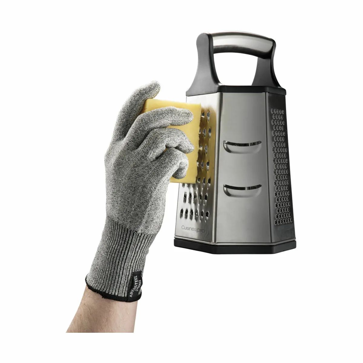 THE CUSTOM CHEF™ Øvrige snitte- og rivejern Cuisine::pro®
iD3® Cuisine::pro iD3® Skærehandske i Sølvfarvet, 2