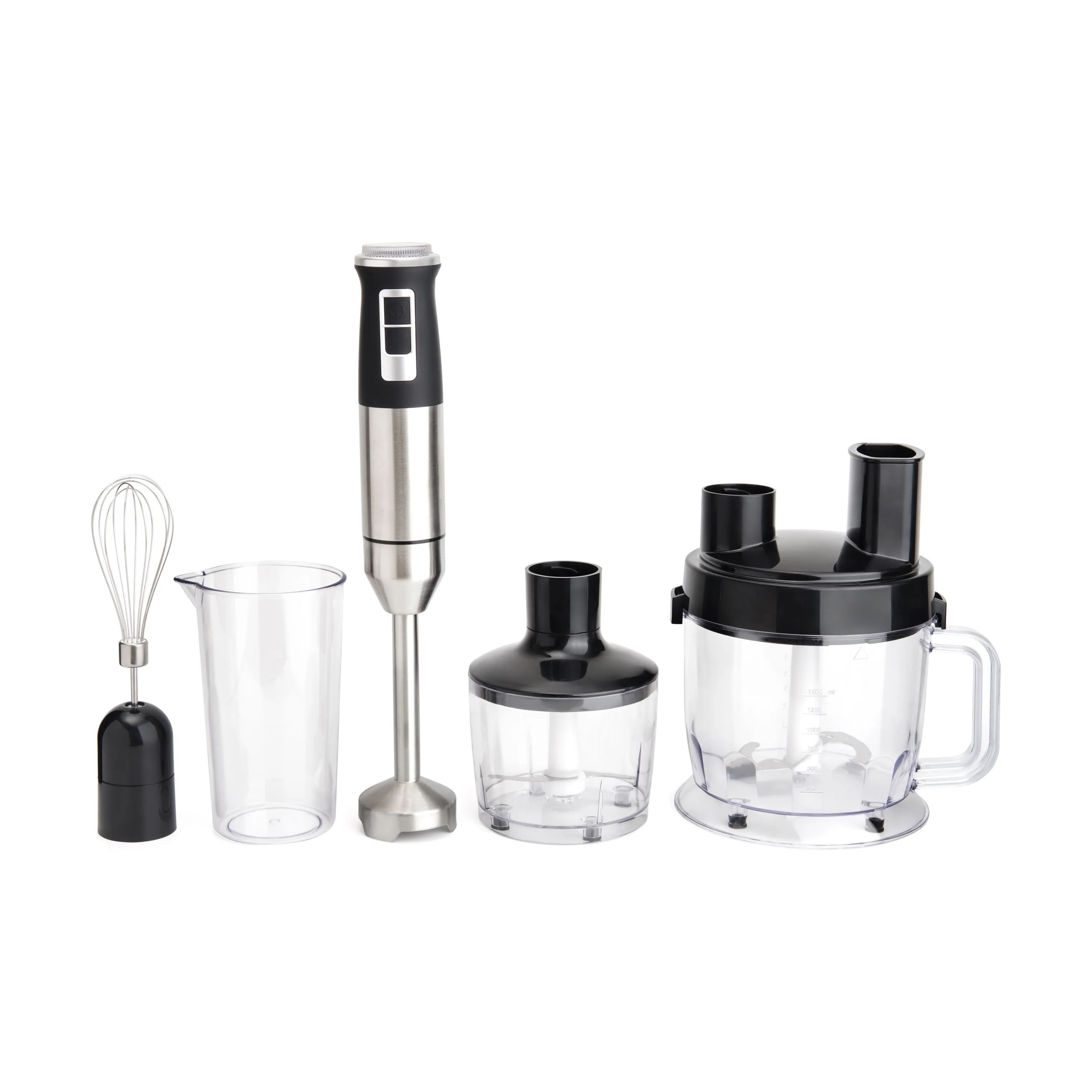 Cook & Baker Stavblendere Stavblender - 9 dele i Sølv, 1