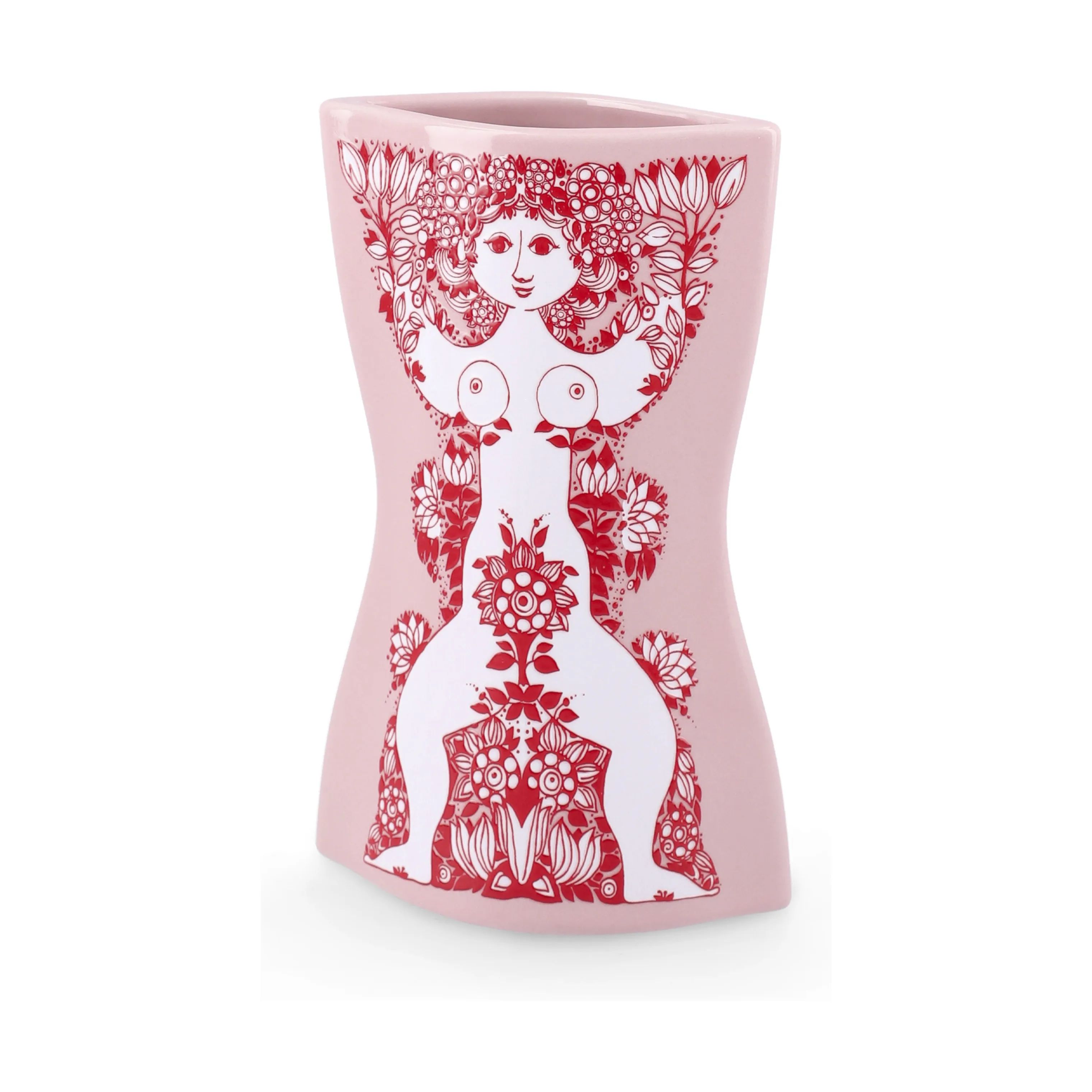 Bjørn Wiinblad Vaser Nina Vase i Pink/Rød, 8