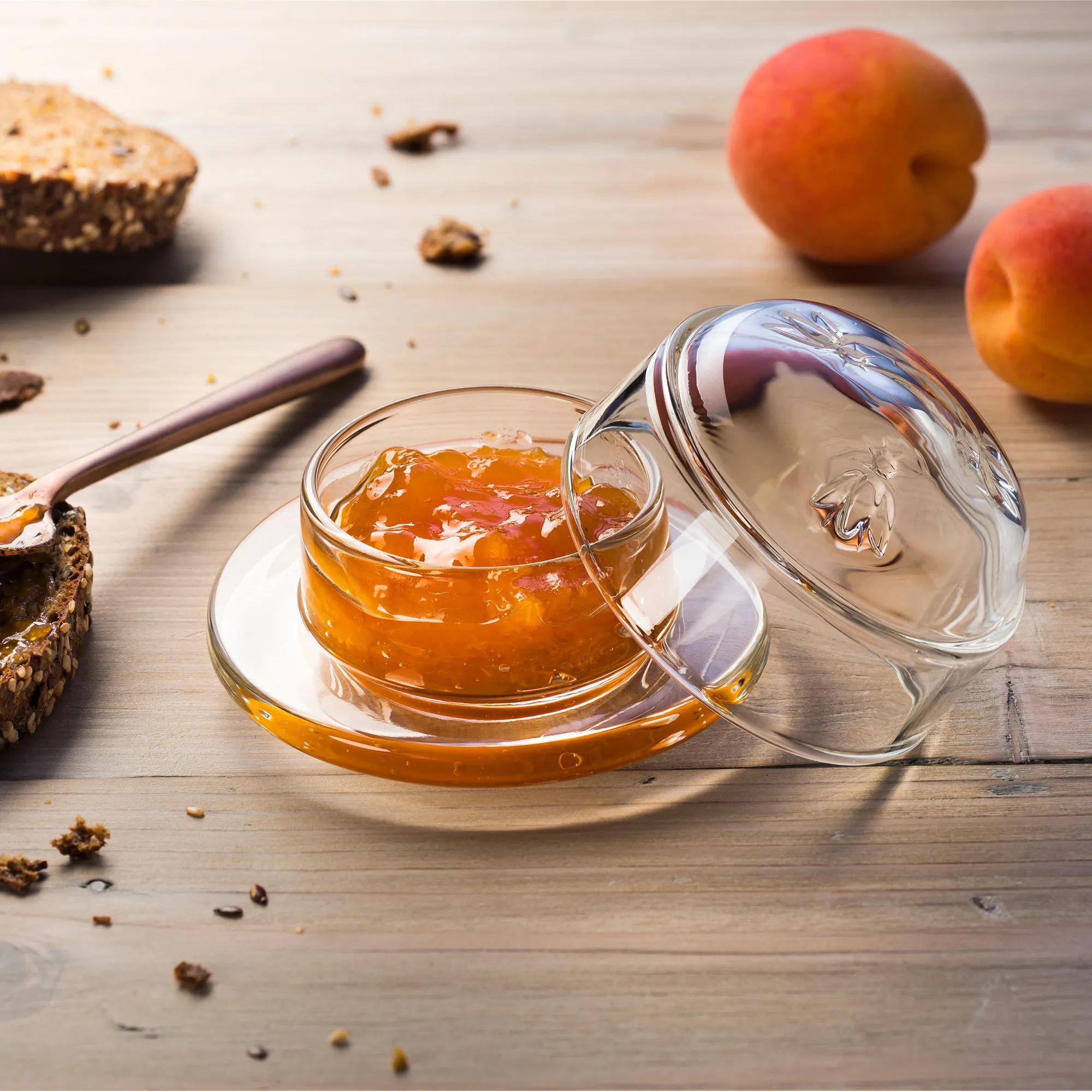 La Rochère Platter Abeille Abille Smørskål i Klar, 2