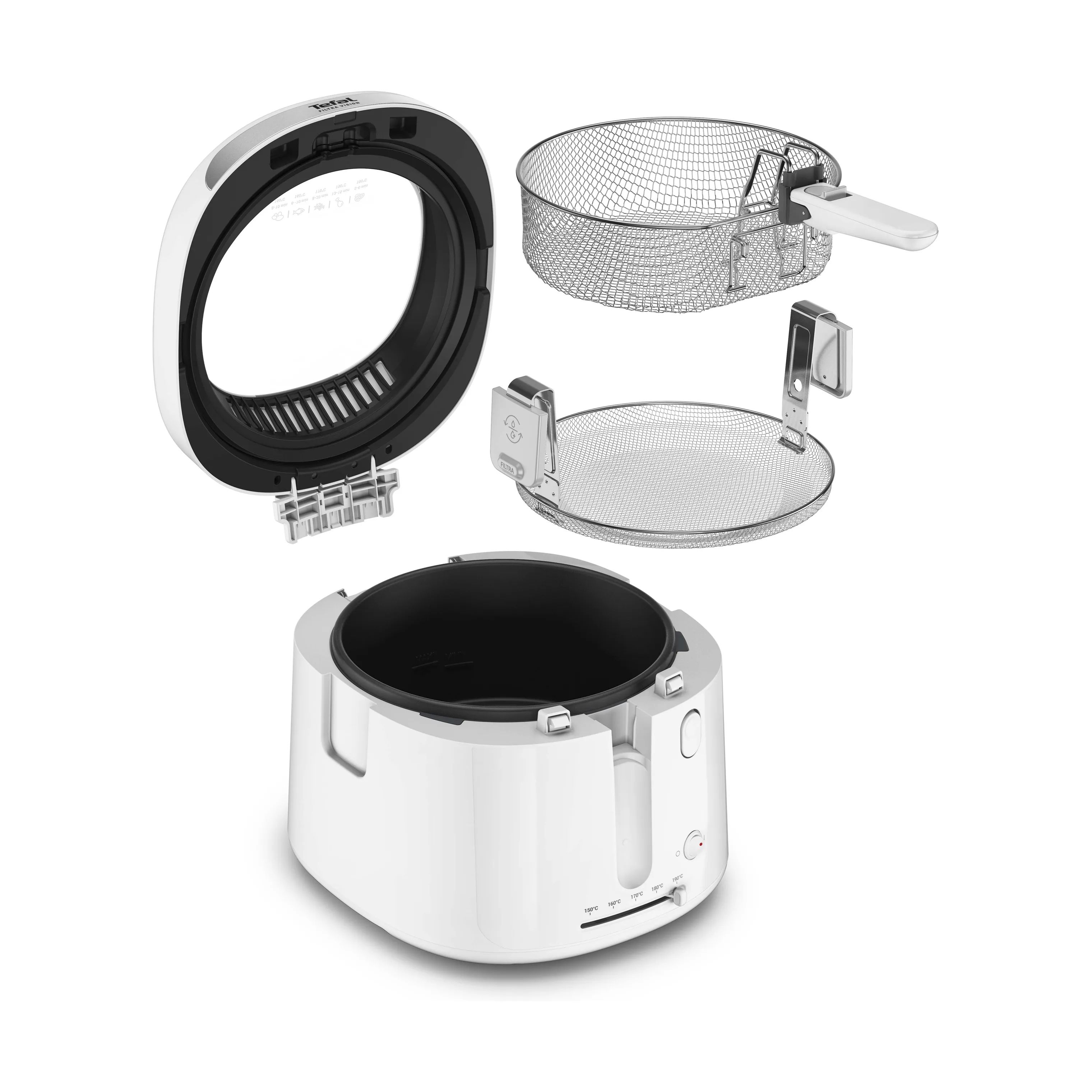 Tefal Frituregryder Frituregryde Filtra Vision i Hvid, 3
