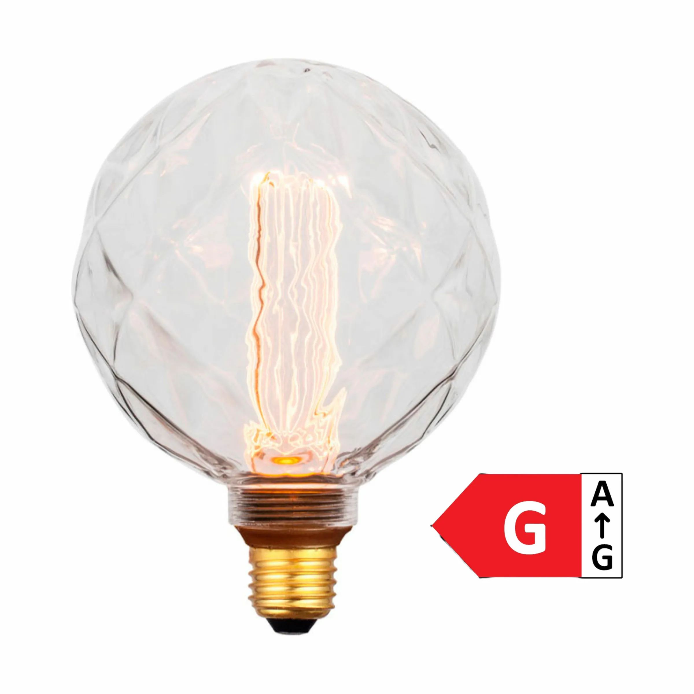 Halo Design LED-pærer Colors Facet Globe LED Lyspære i 17 cm, 3