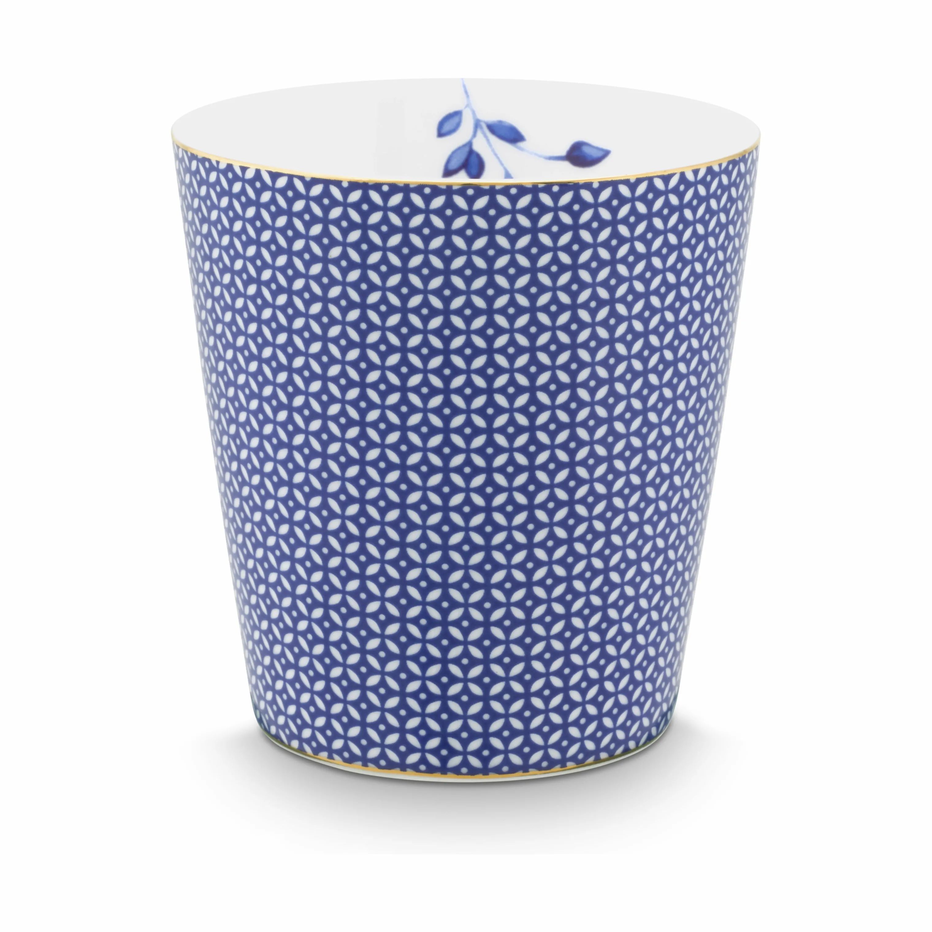 PIP Studio Krus og kopper uden hank Dot delight Royal Krus m. skål - 2 dele i Royal Tiles & Tea Tip blå, 2