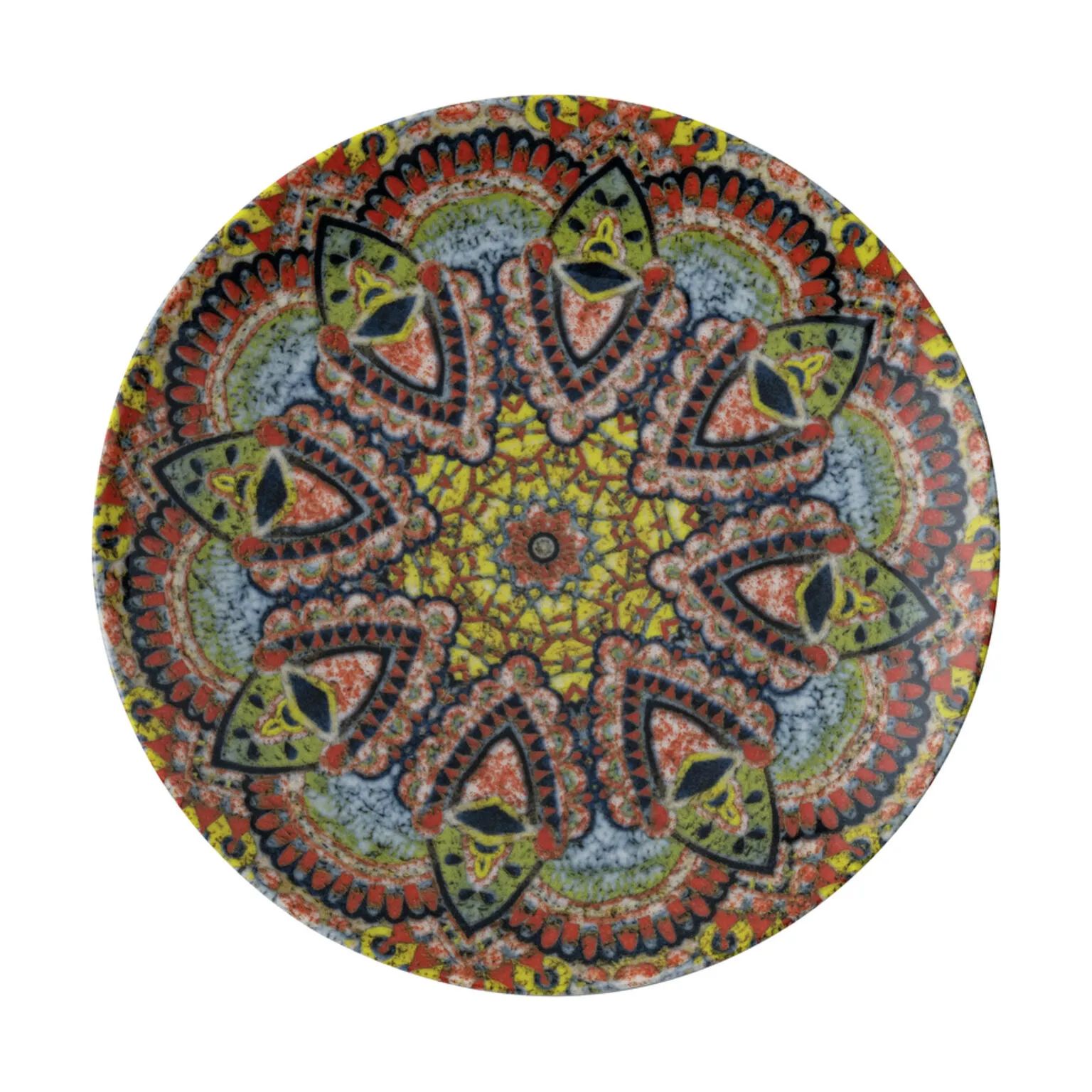 Arthur Krupp Frokosttallerkener Mandala Tallerken i Mønster C, 1