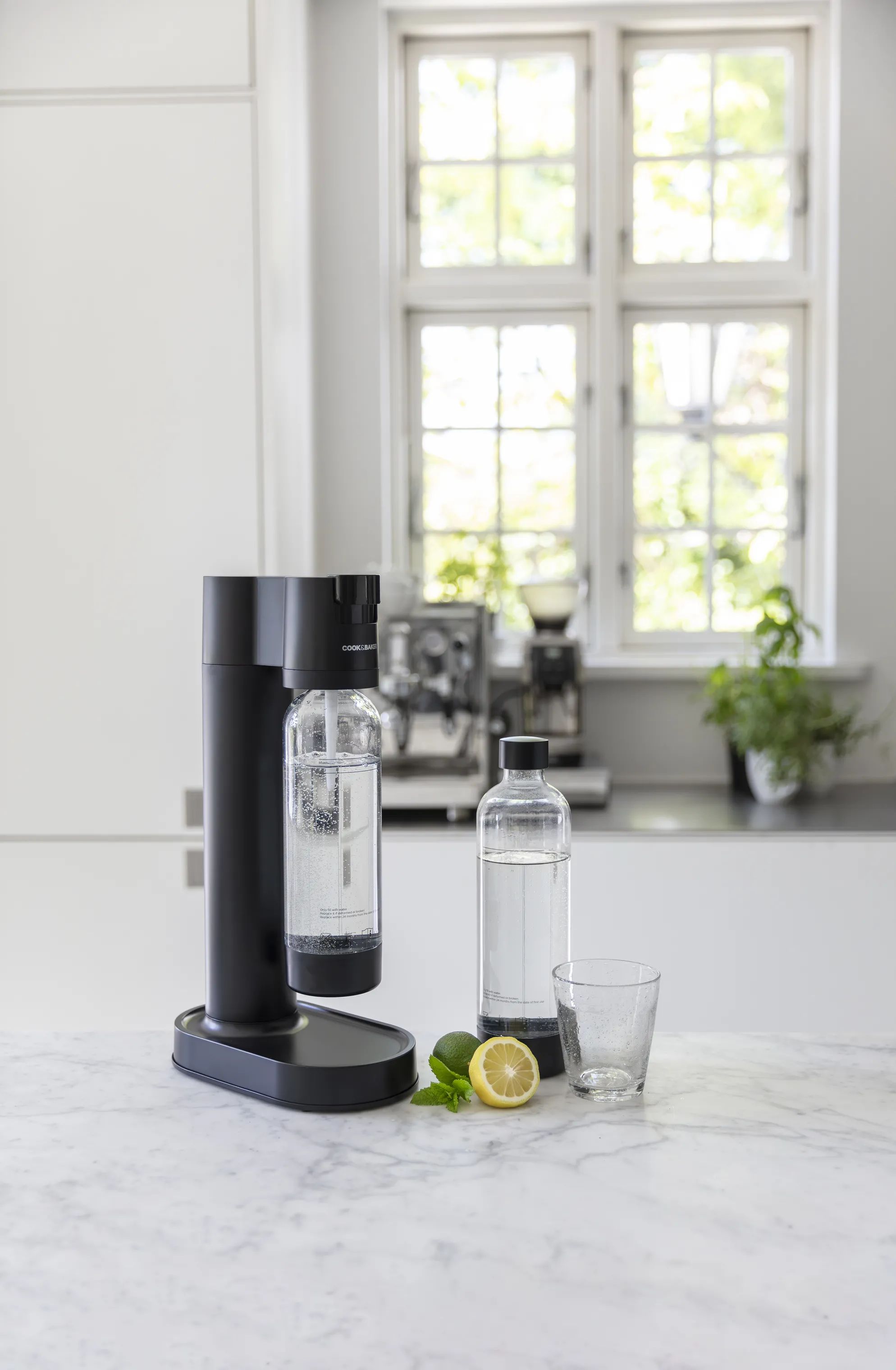 Cook & Baker Sodavandsmaskiner Sodavandsmaskine i Sort, 2