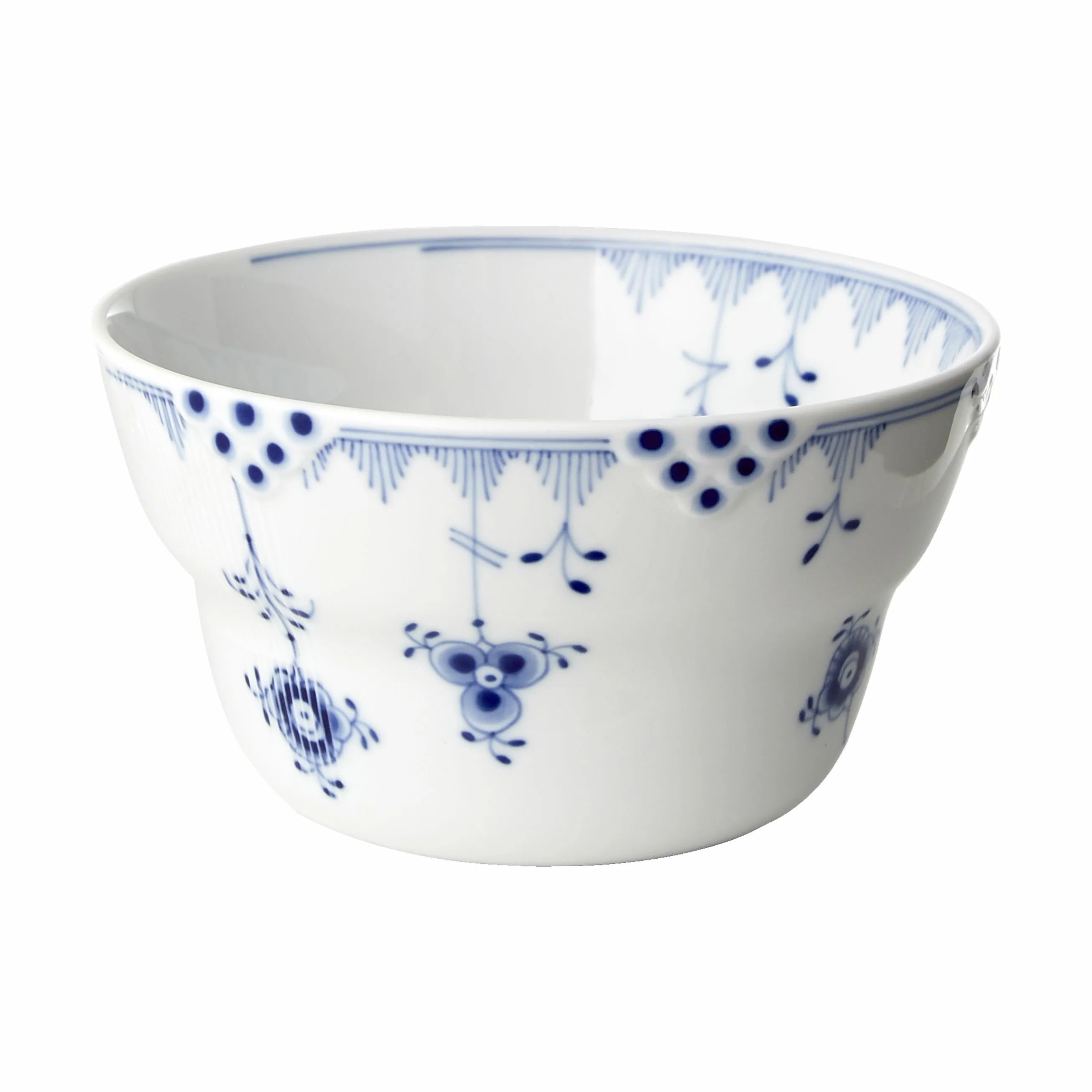 Royal Copenhagen Skåle Blå Elements Skål i Koboltblå/hvid, 14 cm, 1