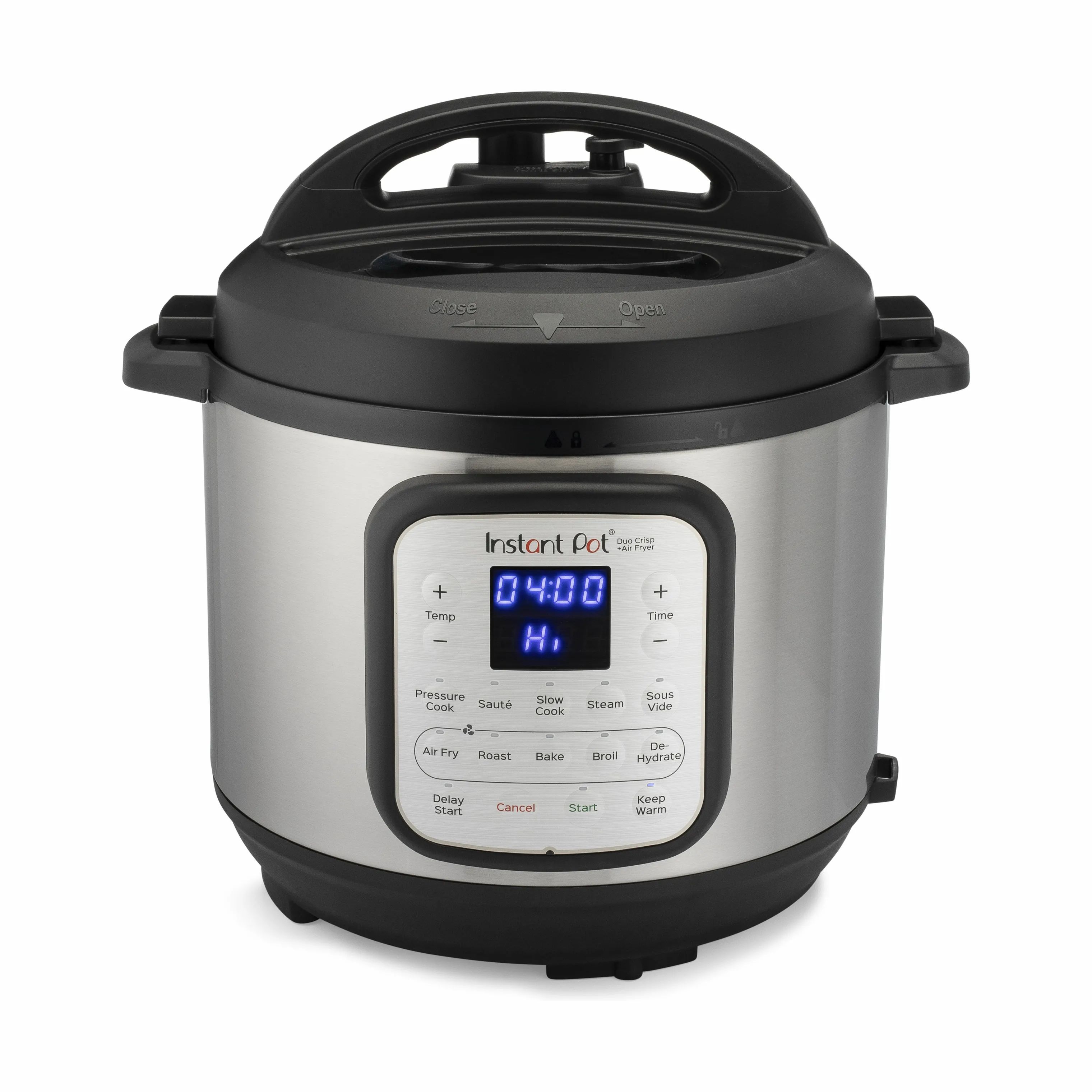 Instant Slowcookere og multicookere Duo Crisp 8 + Airfryer i Sort/sølvfarvet, 1