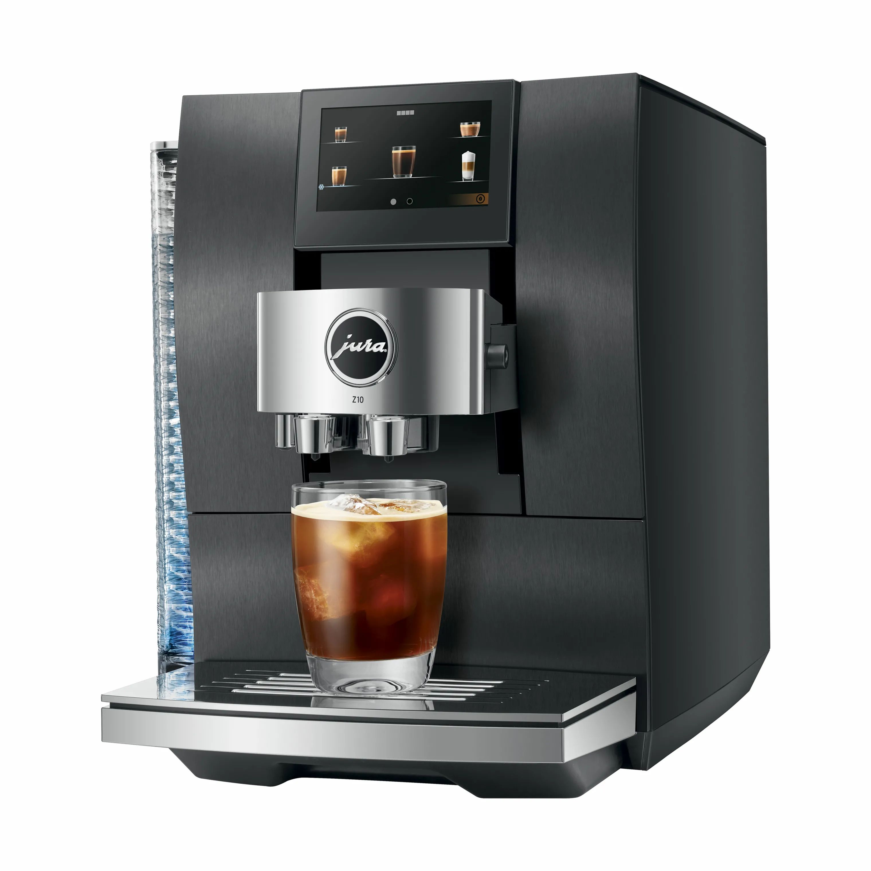 JURA Espressomaskiner Z10 (EA) Kaffemaskine i Aluminium Dark Inox, 4