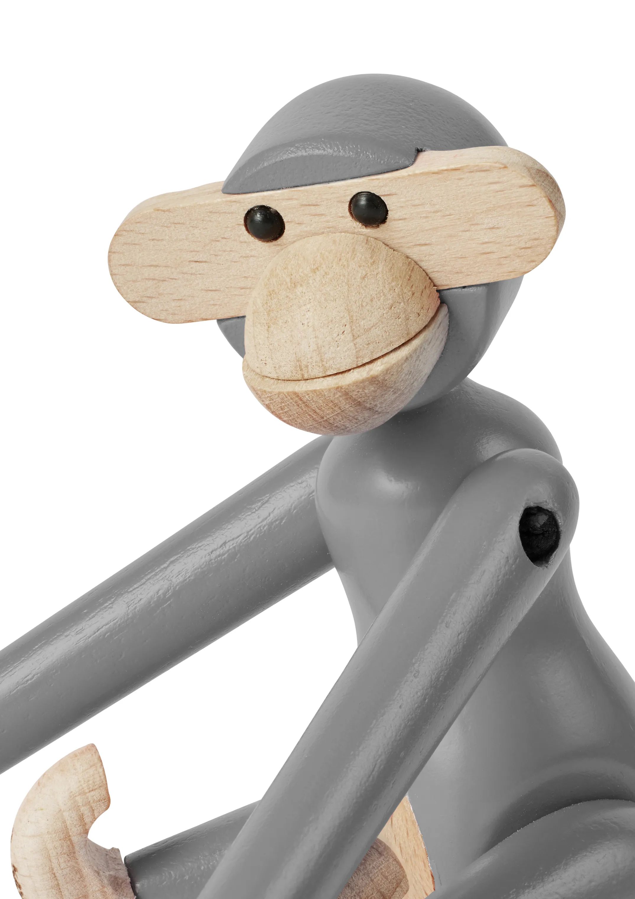 Kay Bojesen Dyrefigurer Monkey Abe - Mini i Grå, 2