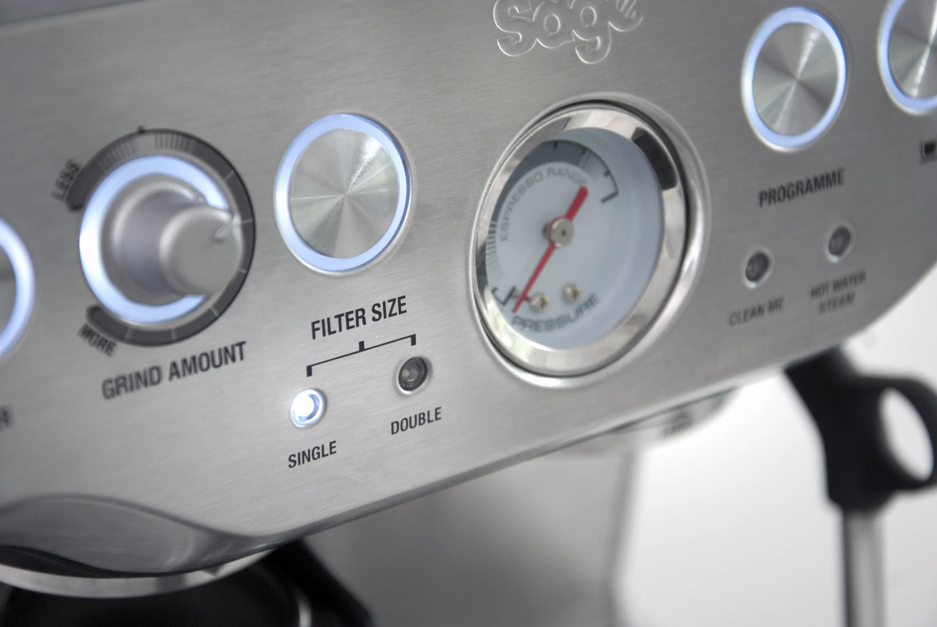 Sage Espressomaskiner Barista Express Espressomaskine i Stål, 3
