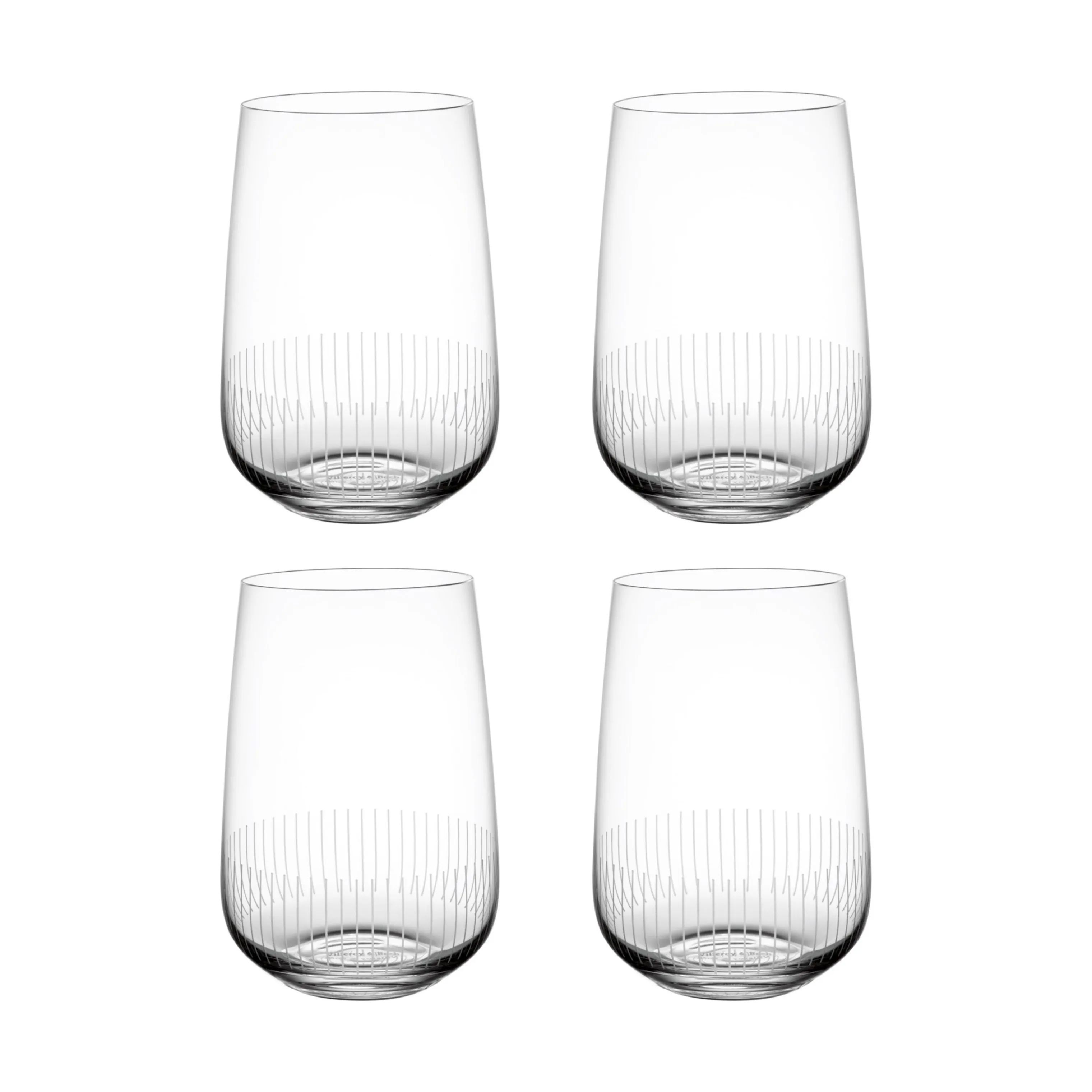 Villeroy & Boch Highball glas Afina Highball Glas - 4 stk. i Klar, 1