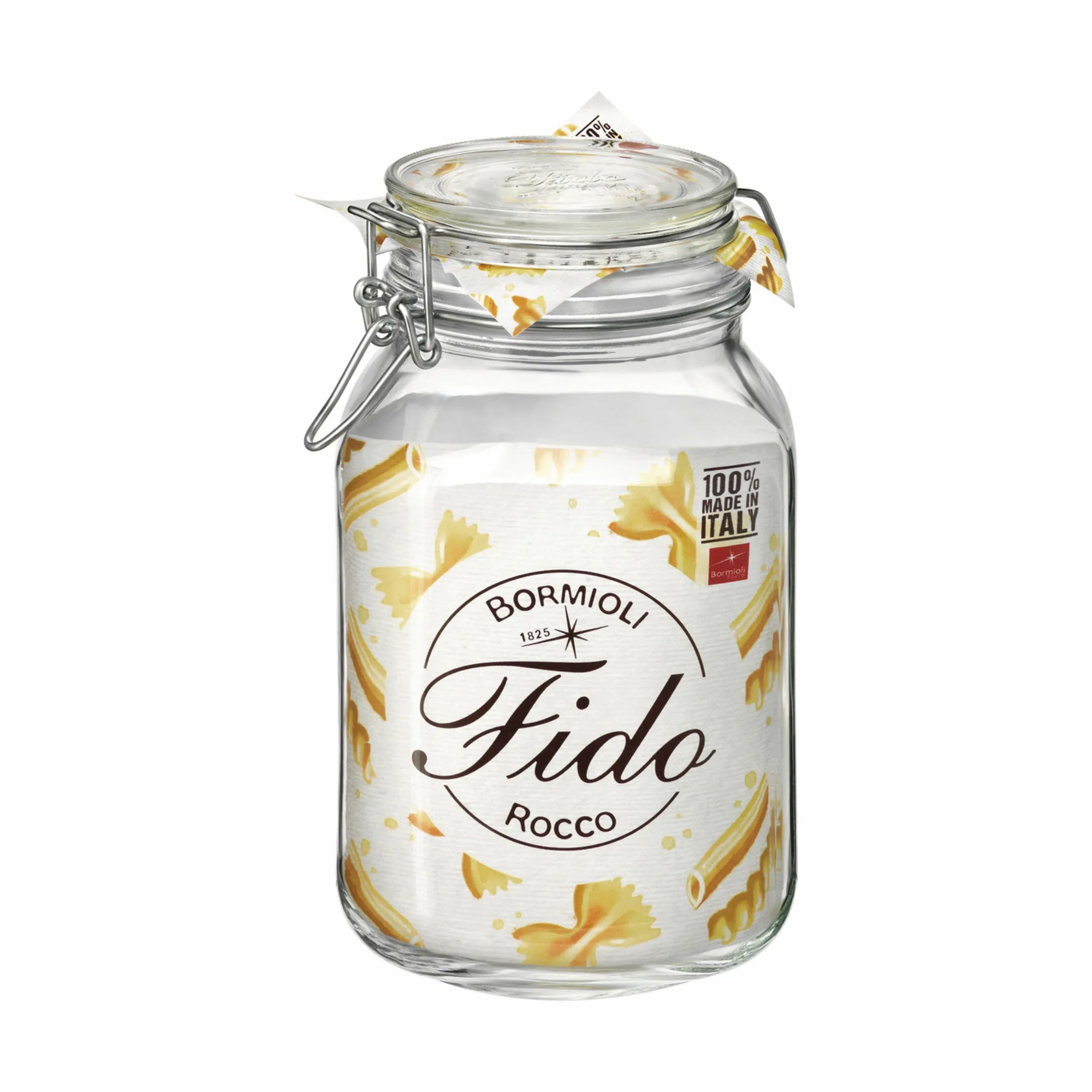 Bormioli Rocco Patentglas Henkogningsglas i Klar, 2 L, 1