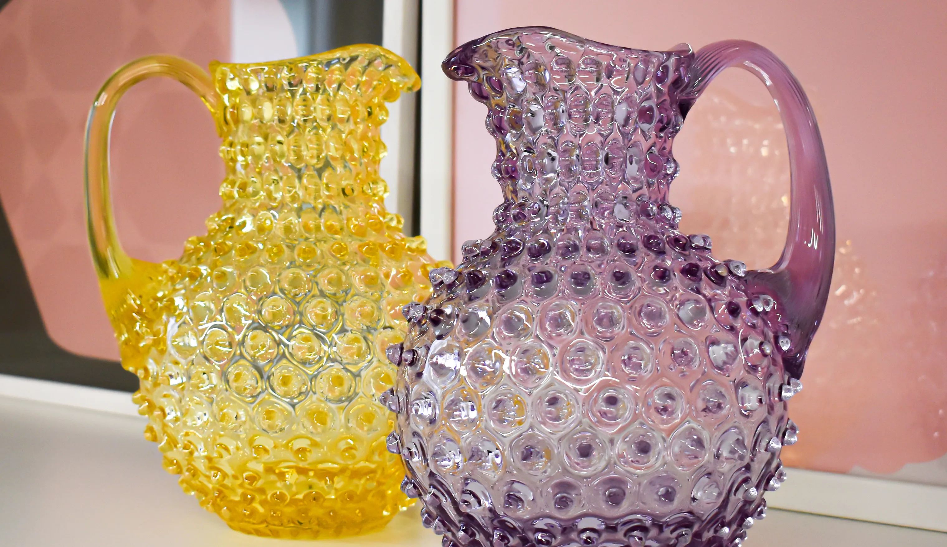 Anna von Lipa Serveringskander Paris Hobnail Serveringskande i Lilla, 2 L, 2
