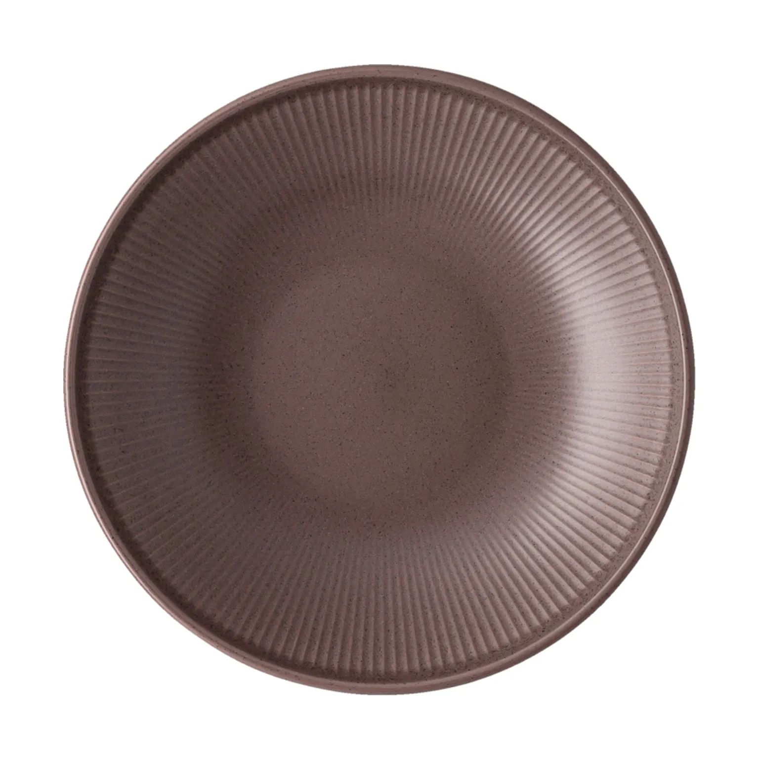 Rosenthal Dybe tallerkener Thomas Clay Dyb Tallerken i Rust, 23,2 cm, 1