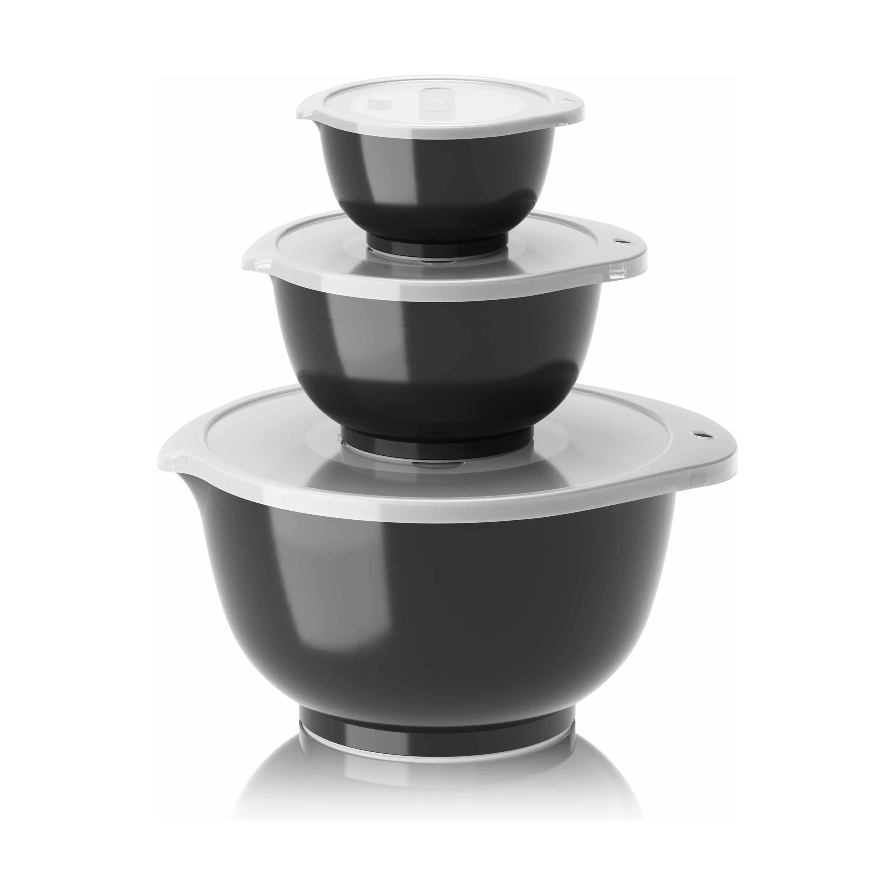 Rosti Røreskålsæt Margrethe Røreskålsæt - 6 dele i Carbon black, 1