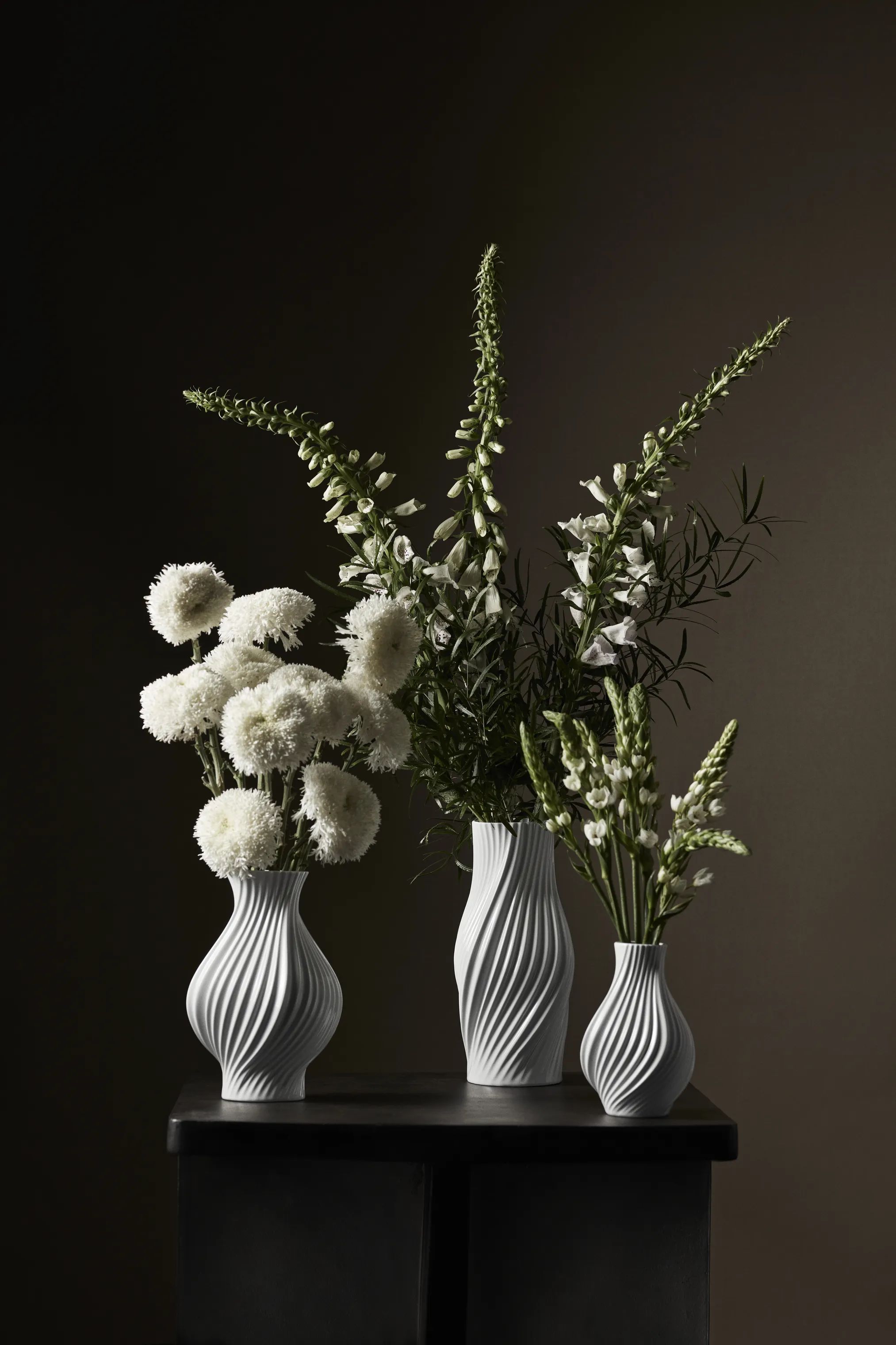 Lyngby Porcelæn Vaser Twist Vase i 18 cm, 5