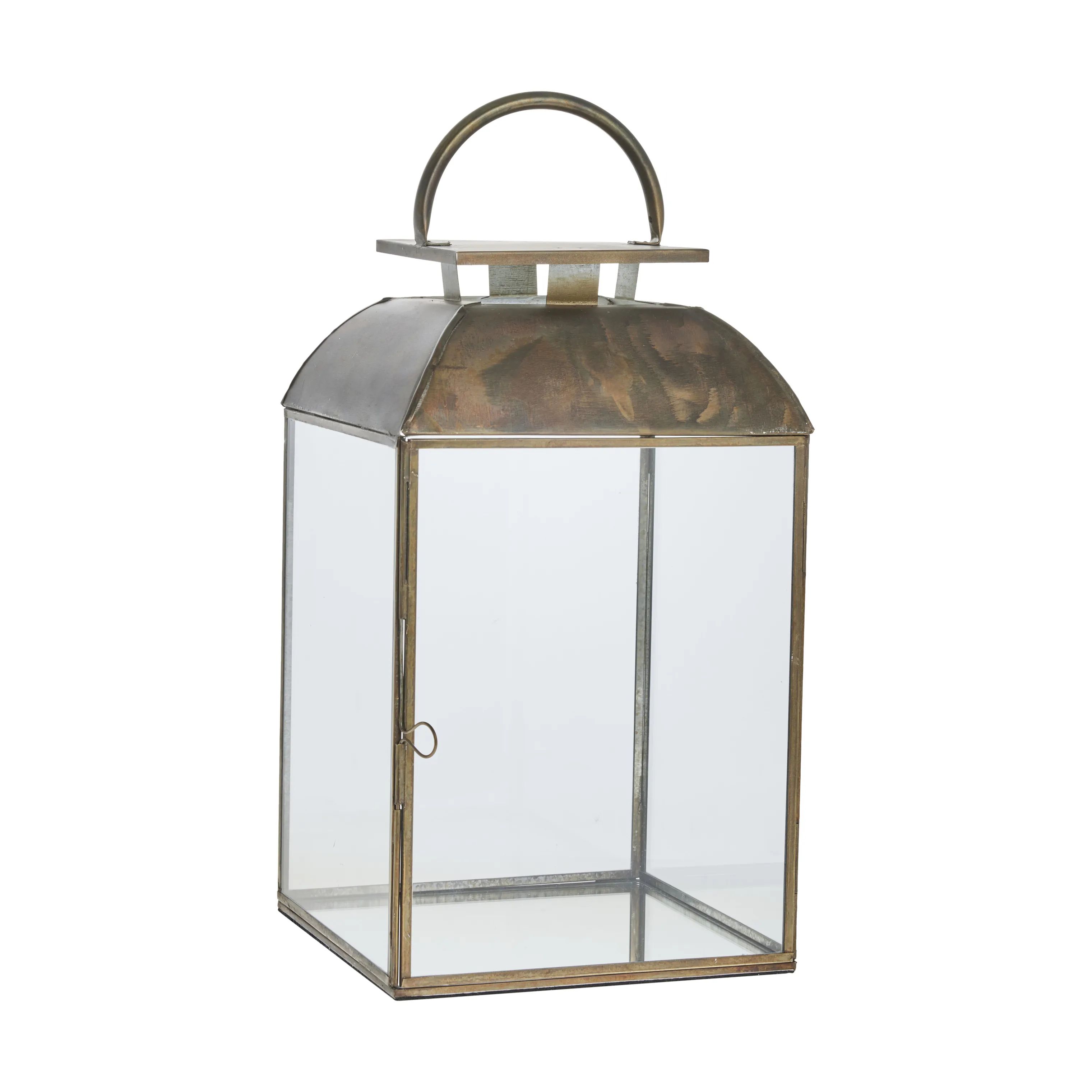 Lene Bjerre Lanterner Signe Sigrid Lanterne i antik guldfarvet, 42 cm, 1