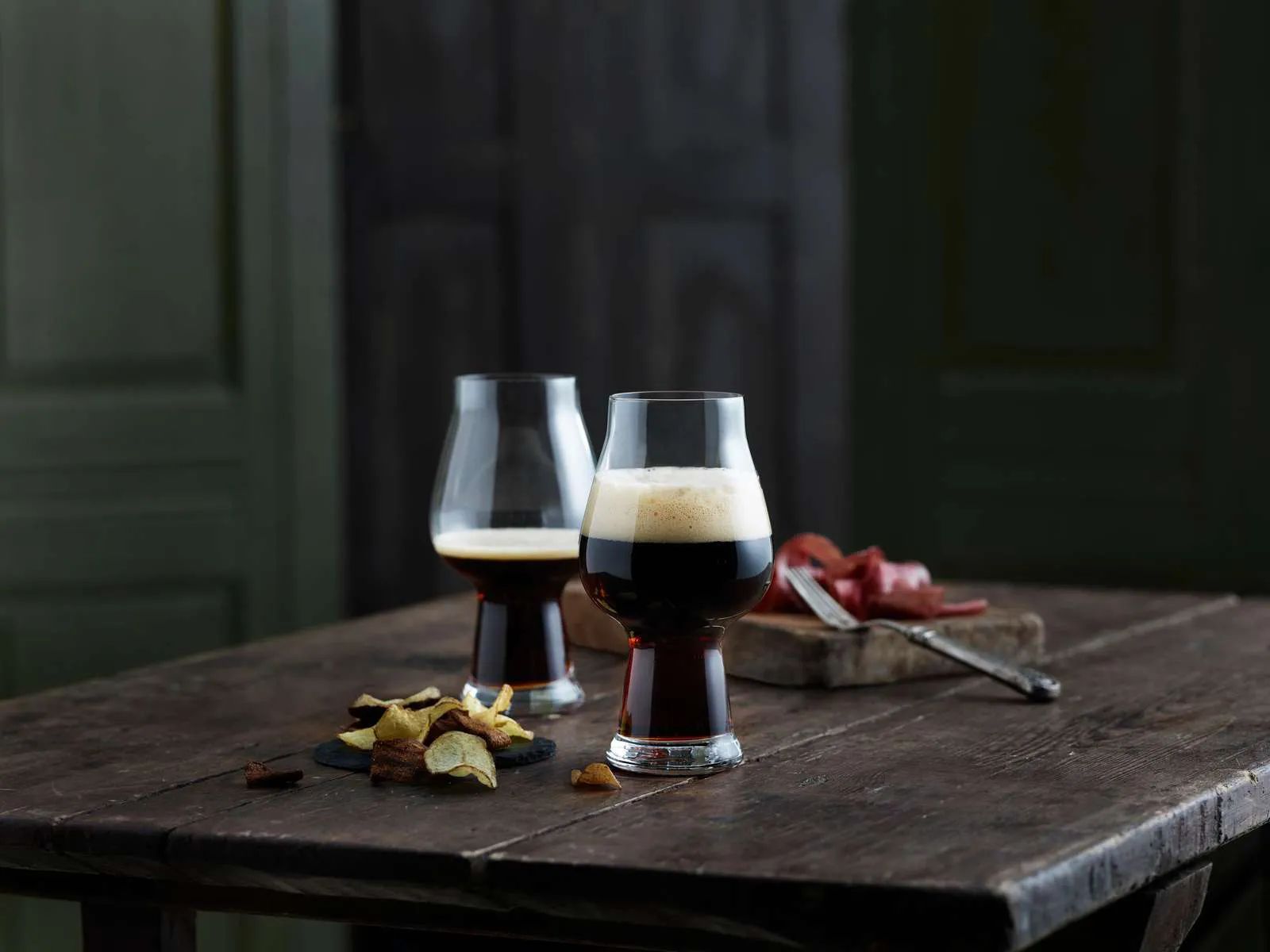 Luigi Bormioli Ølglas Birrateque Ølglas til Stout - 2 stk. i klar, 2