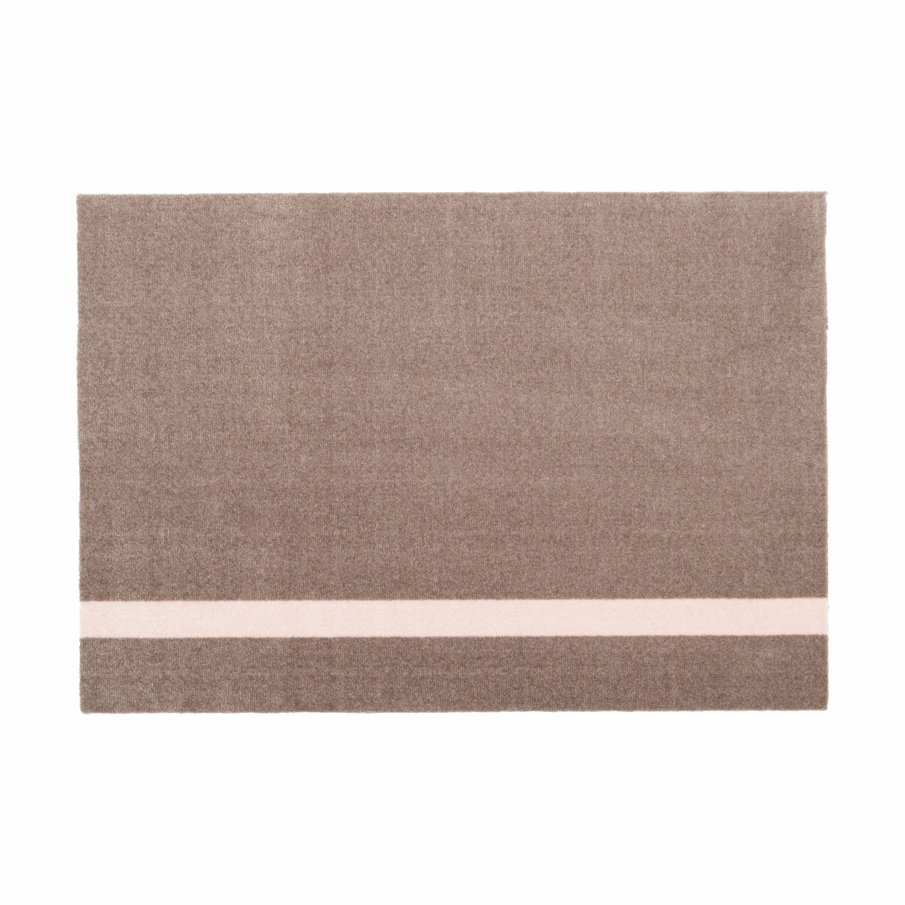 Tica Copenhagen Gulvtæpper Stripes Vertikal Gulvtæppe i Sand/rosa, B90 x L130 cm, 1