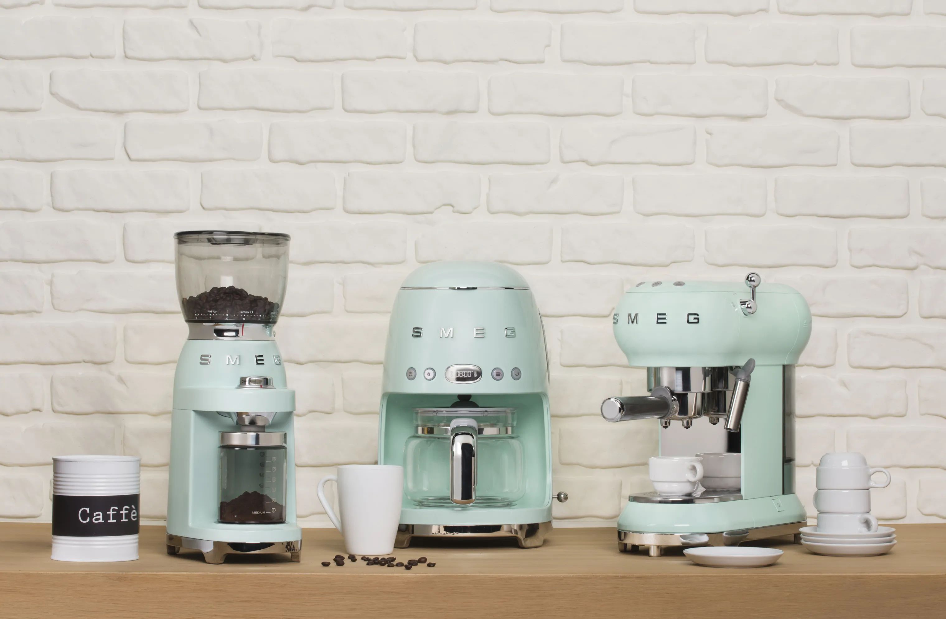 Smeg Kaffekværne 50's style Kaffekværn i Grøn, 2
