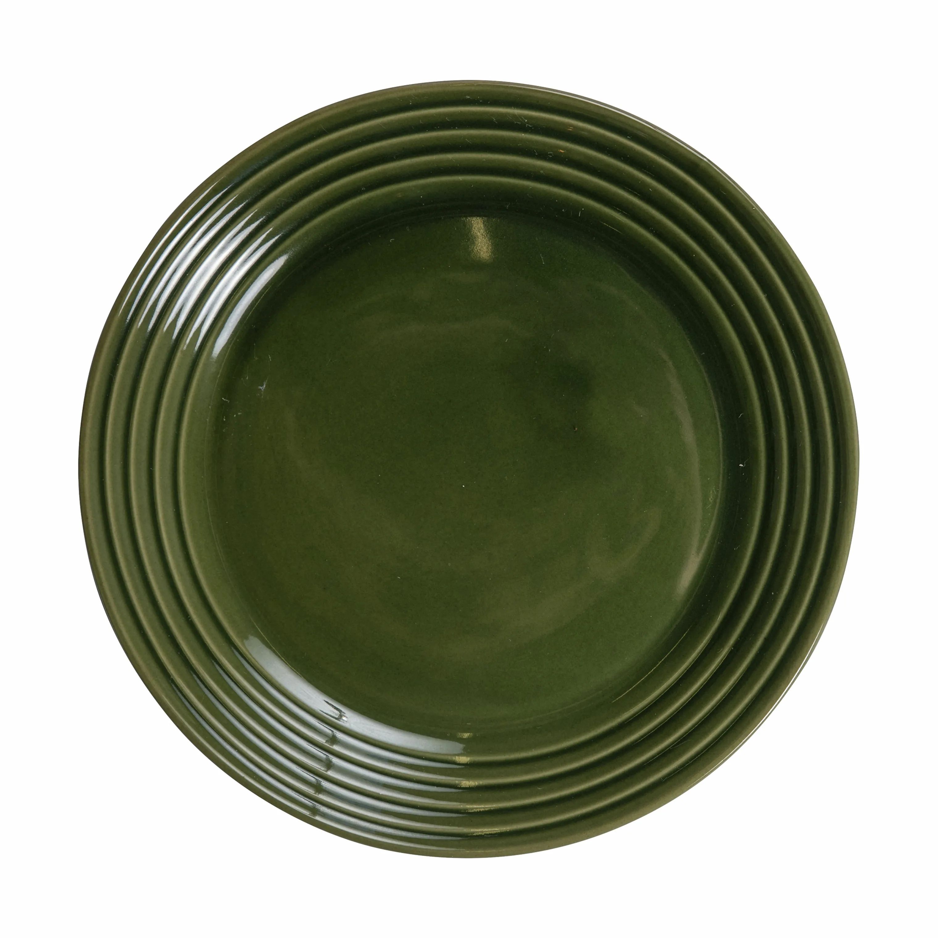 Sagaform Frokosttallerkener Coffee & More Tallerken i Grøn, 20 cm, 1