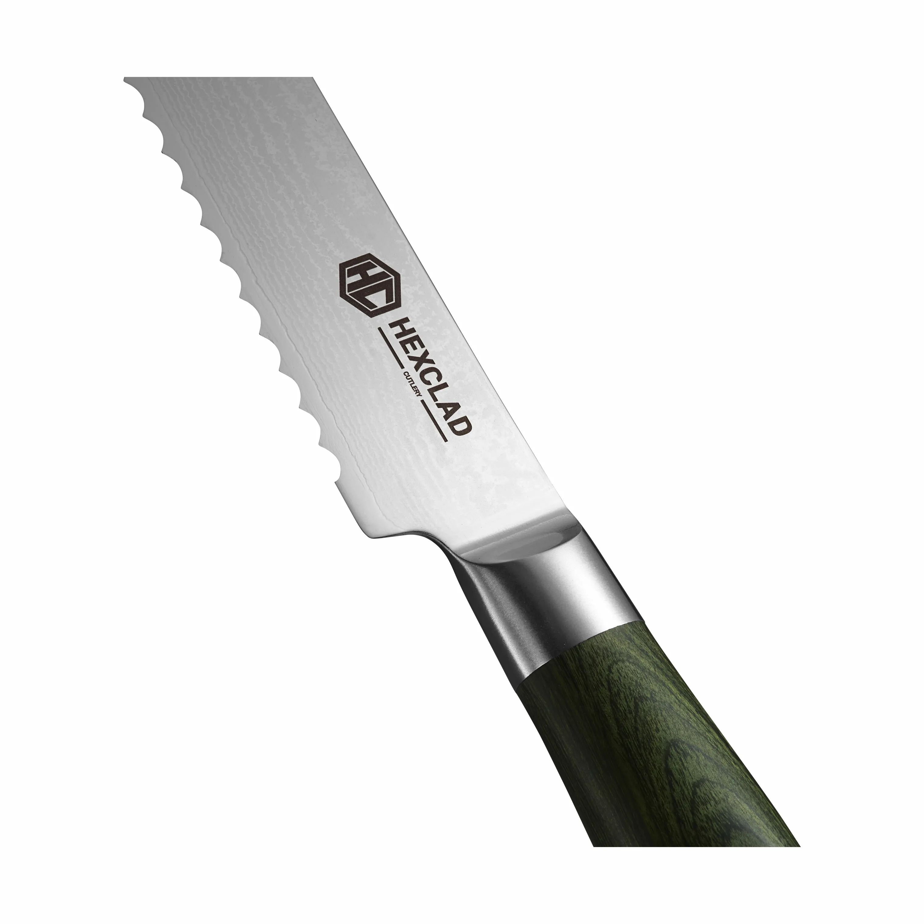 Hexclad Brødknive Brødkniv i Forest Green, 3