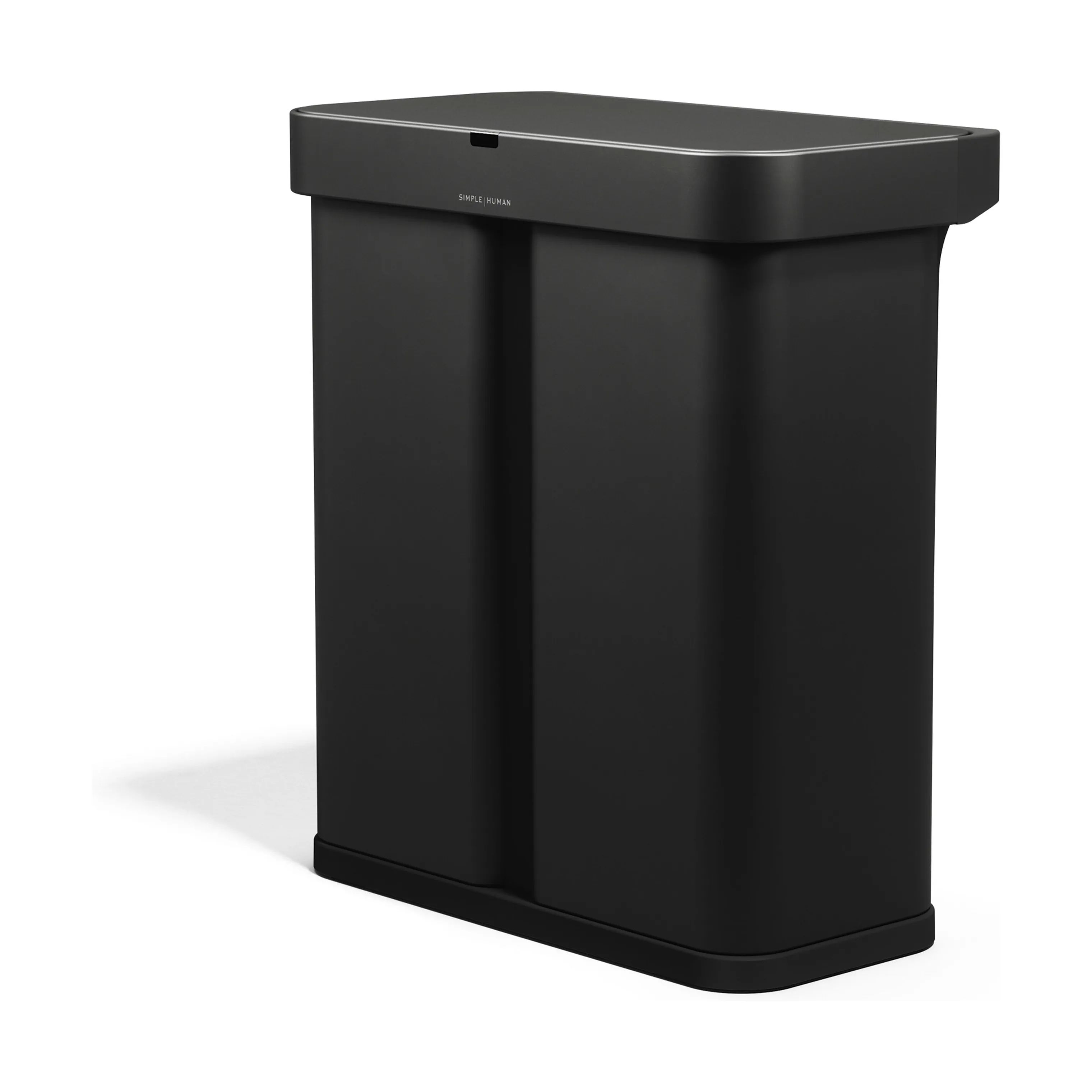 Simplehuman Spande uden pedal Dual Affaldspand i Sort, 2