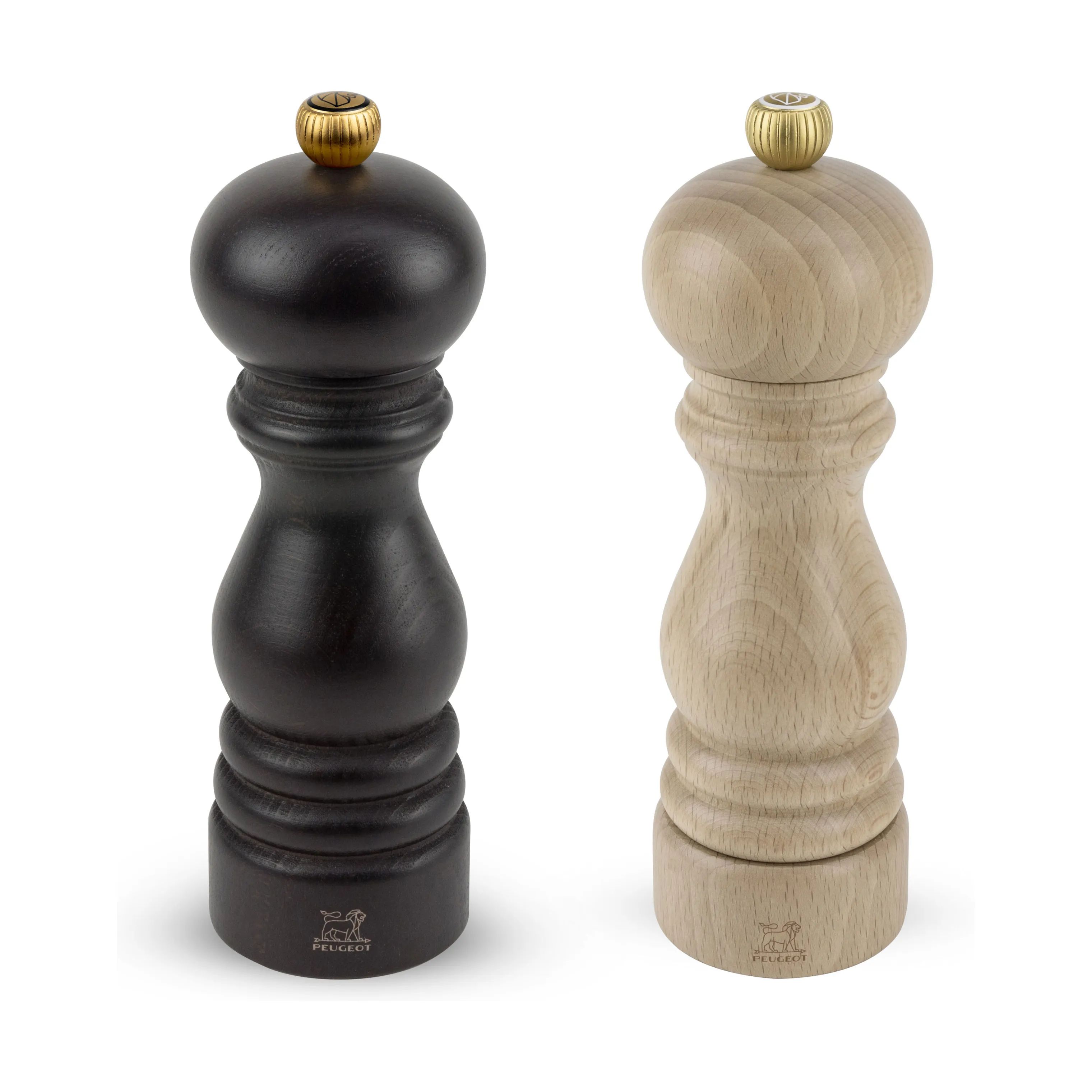 Peugeot Kværnsæt Paris Kværnsæt - 2 dele i Natur/choko, 18 cm, 1