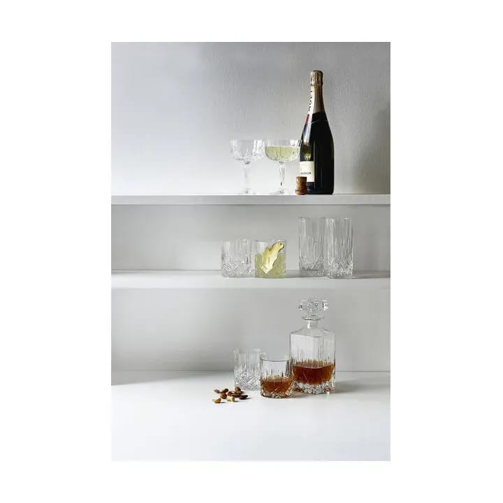 Lyngby Glas Rom- og spiritusglas Lounge Whiskyglas - 6 stk. i Klar, 4