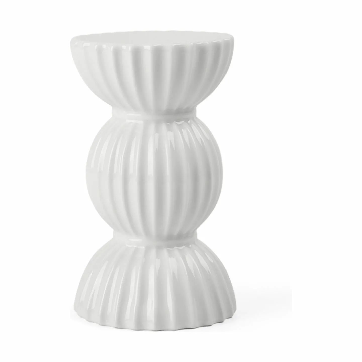 Lyngby Porcelæn Kronelysestage Tura Kronelysestage i Hvid, 1
