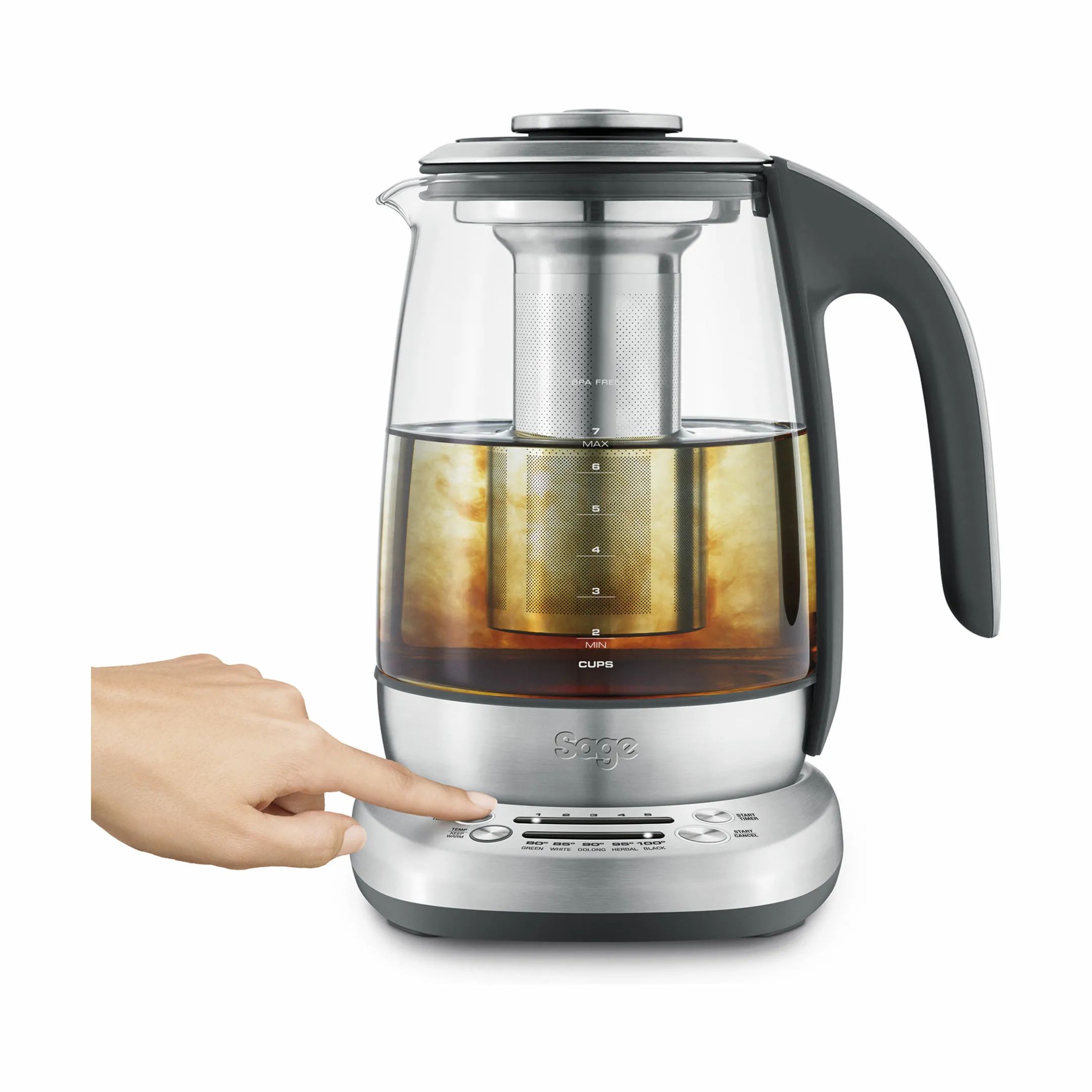 Sage Elkedler The Smart Tea Infuser i 32 cm, 3