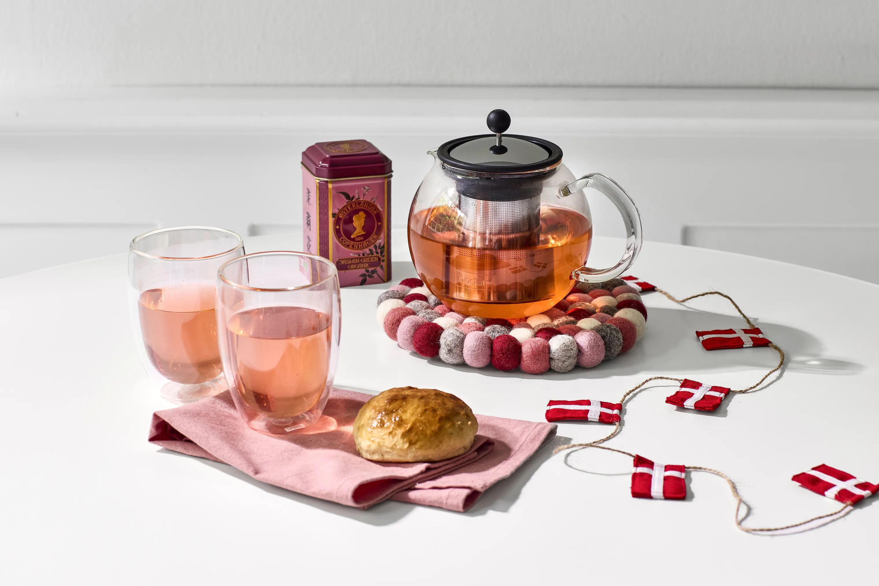 Bodum Tekander Assam Tekande i Stål, 1 L, 5