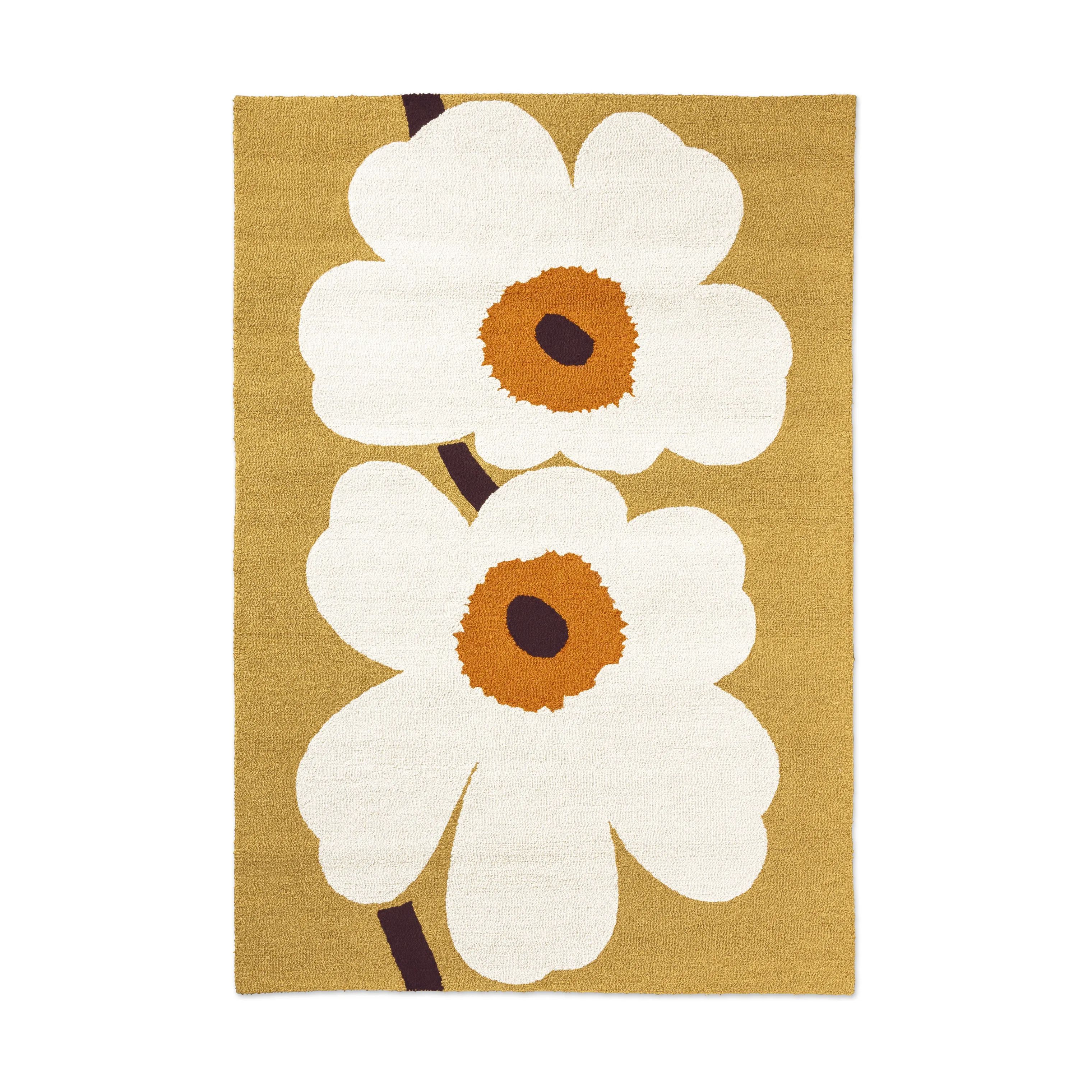 Marimekko by Brink & Campman Gulvtæpper Unikko Udendørsgulvtæppe i Honey, B250 x L350 cm, 1