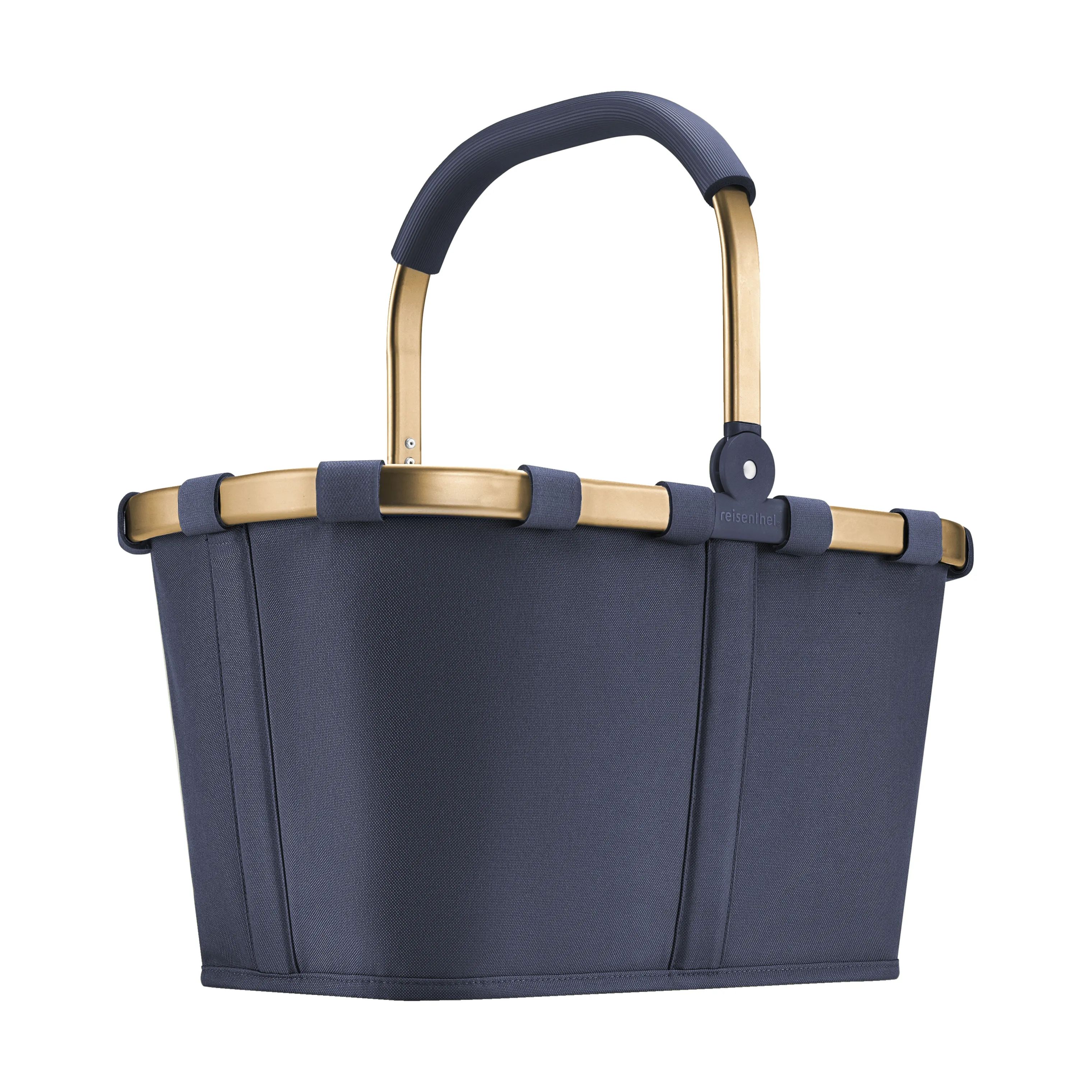 Reisenthel Indkøbskurve Carrybag Kurv i Blå/guld, B48 x L28 cm, 3