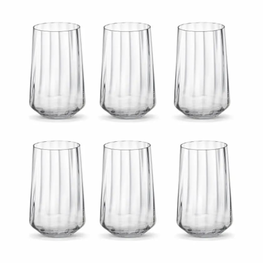 Georg Jensen Vandglas Bernadotte Glas - 6 stk. i 38 cl, 1