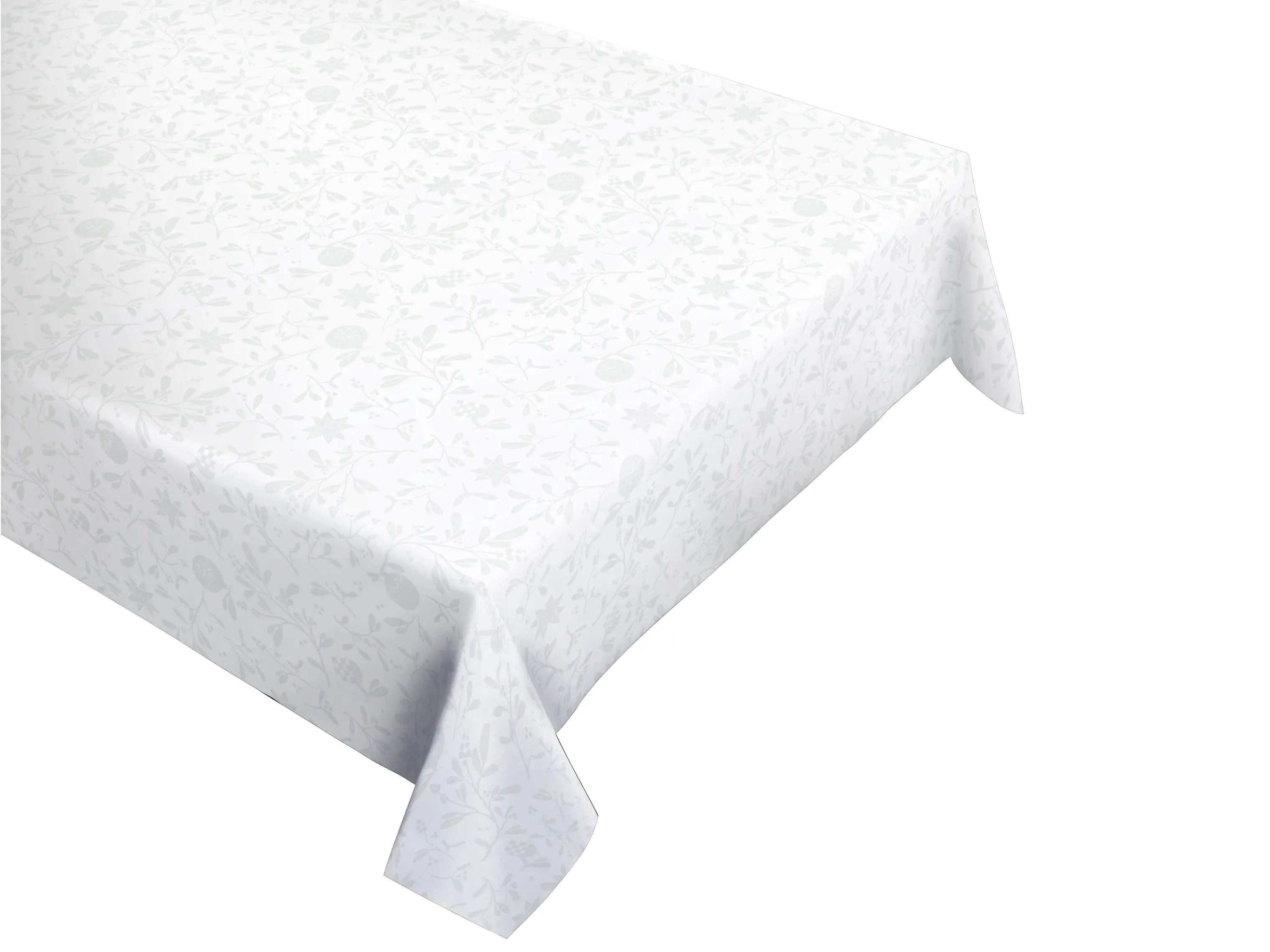 Casa Christmas Duge Mistletoe Mistelten Dug i Hvid, 270 cm, 1