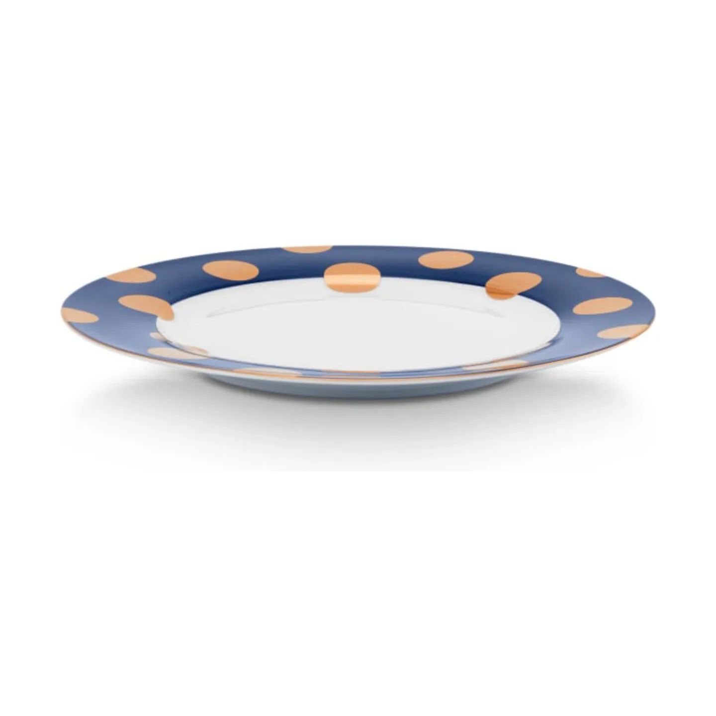 PIP Studio Middagstallerkener Dot Delight Middagstallerken - 2 stk. i Mørkeblå, 26,5 cm, 5