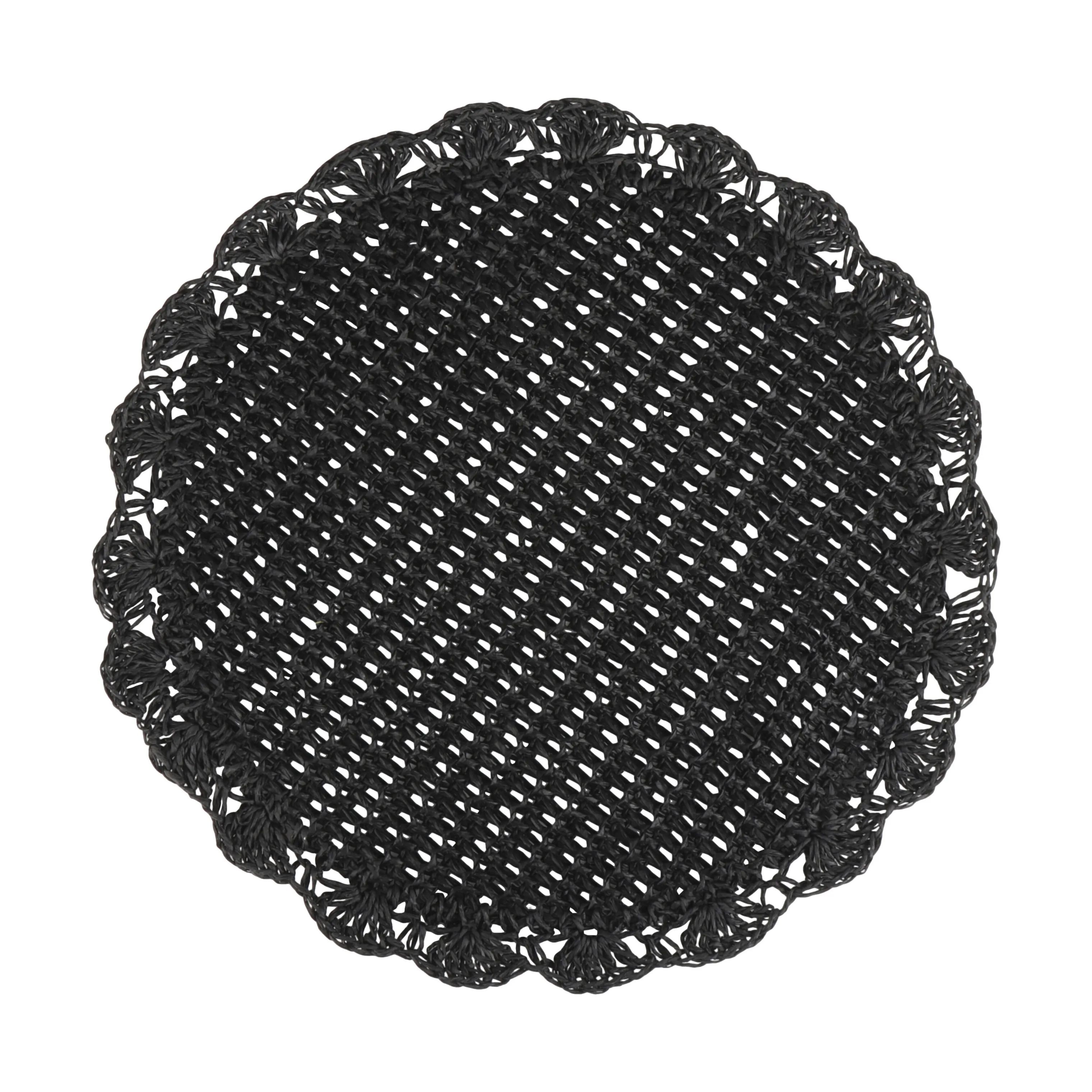 CASA Living Dækkeservietter Dækkeserviet i Sort, 1