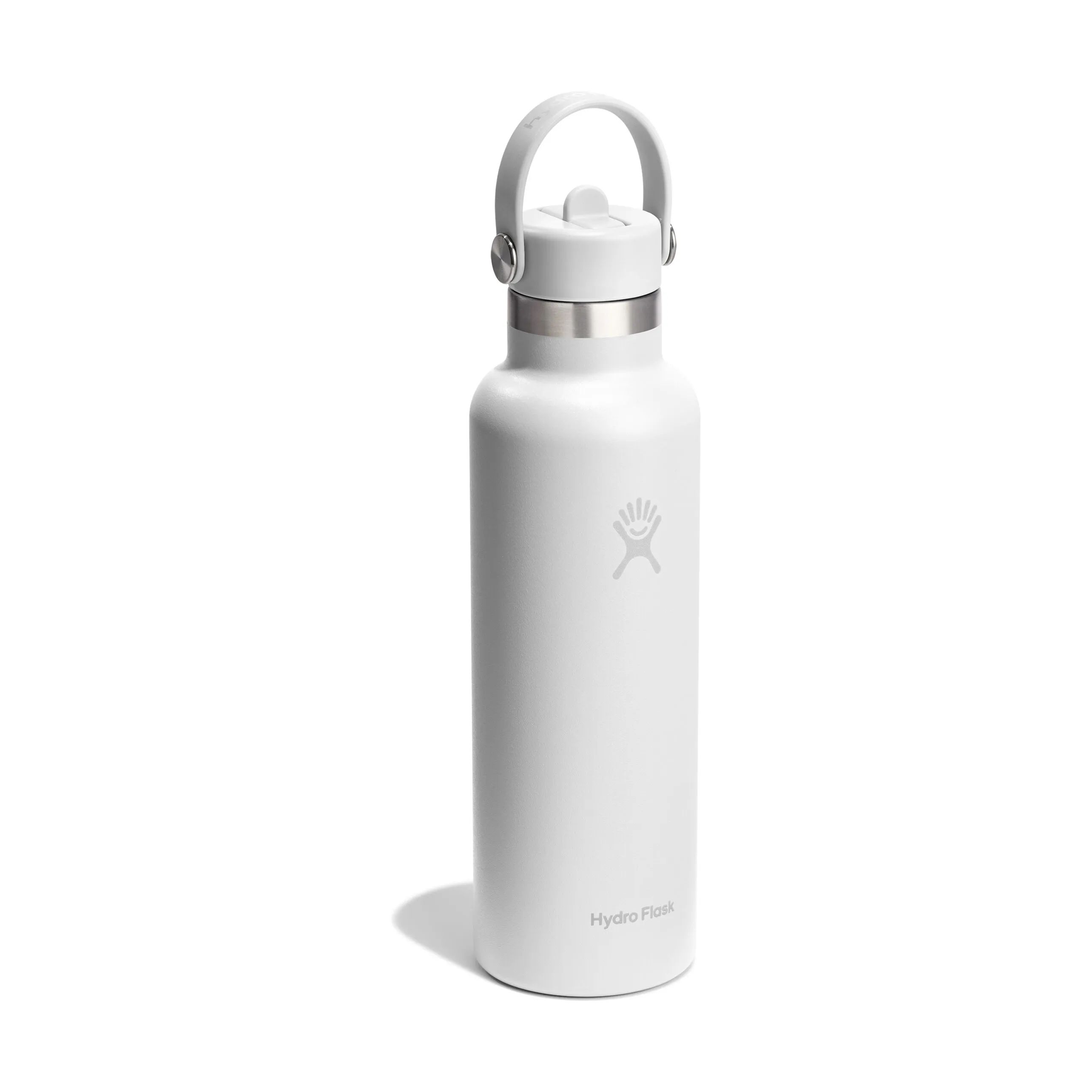Hydro Flask Termoflasker Flex Straw Termodrikkedunk i Hvid, 2