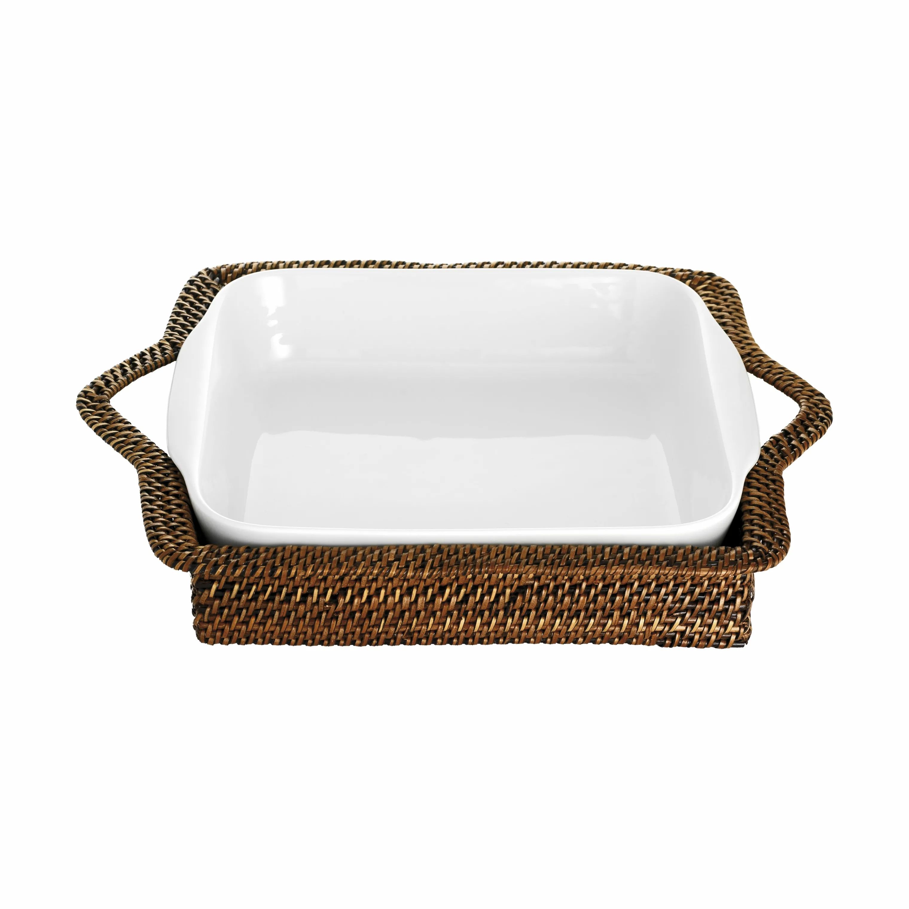 Bastian Ovnfaste fade Kurv i Brun, B24 x L29 cm, 1