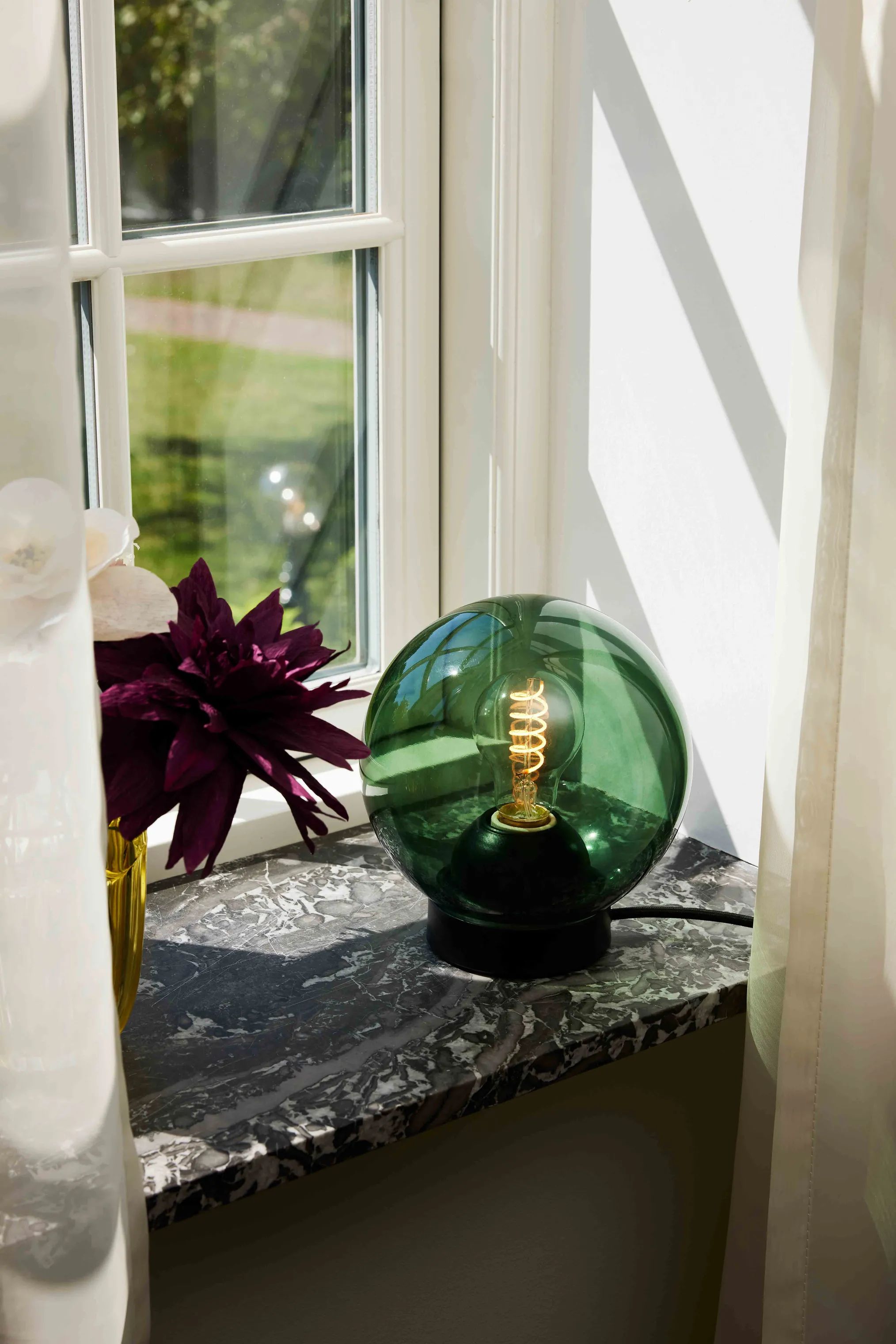 Halo Design Bordlamper Bubbles Bordlampe i grøn, 2