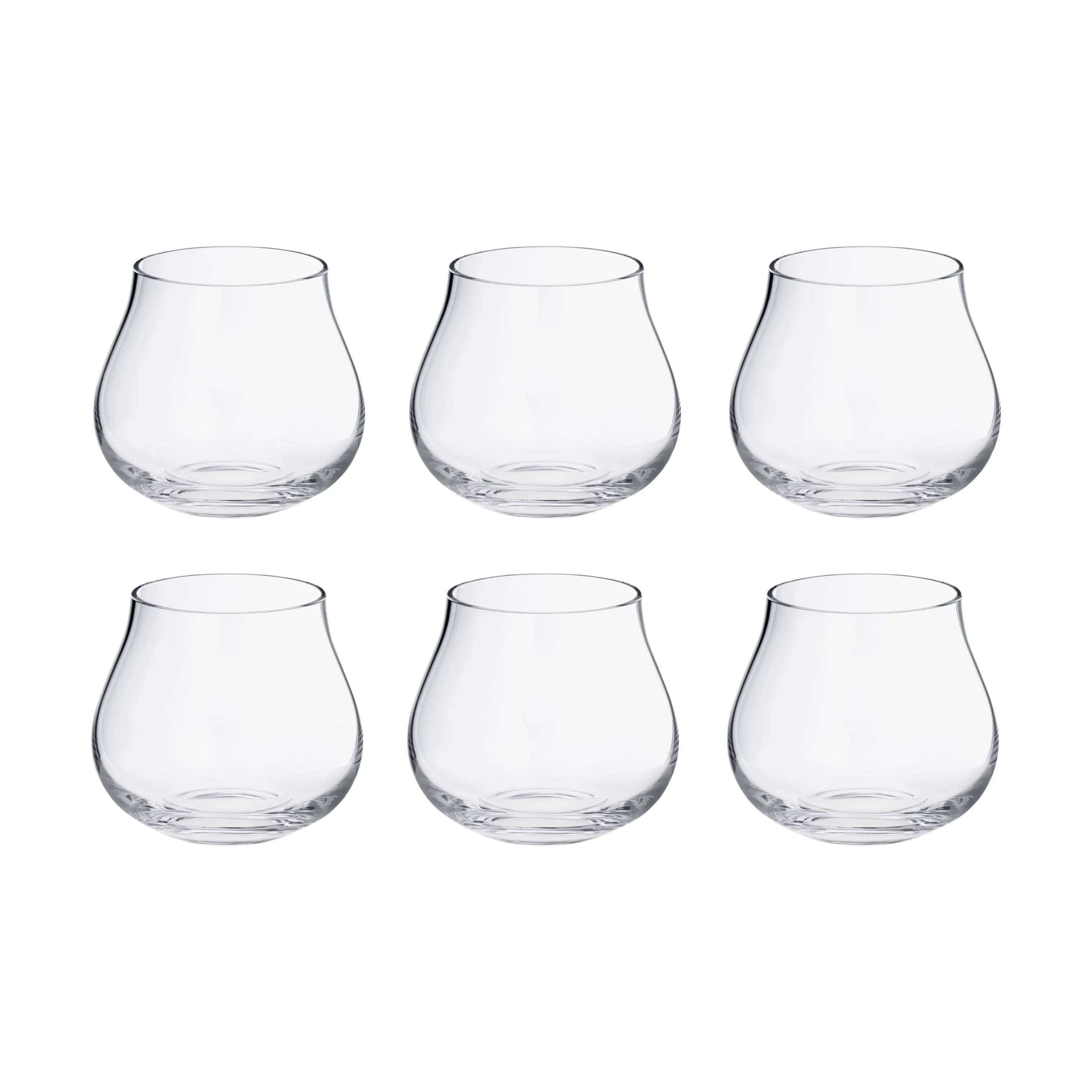 Georg Jensen Vandglas Sky Glas - 6 stk. i Klar, 38 cl, 1