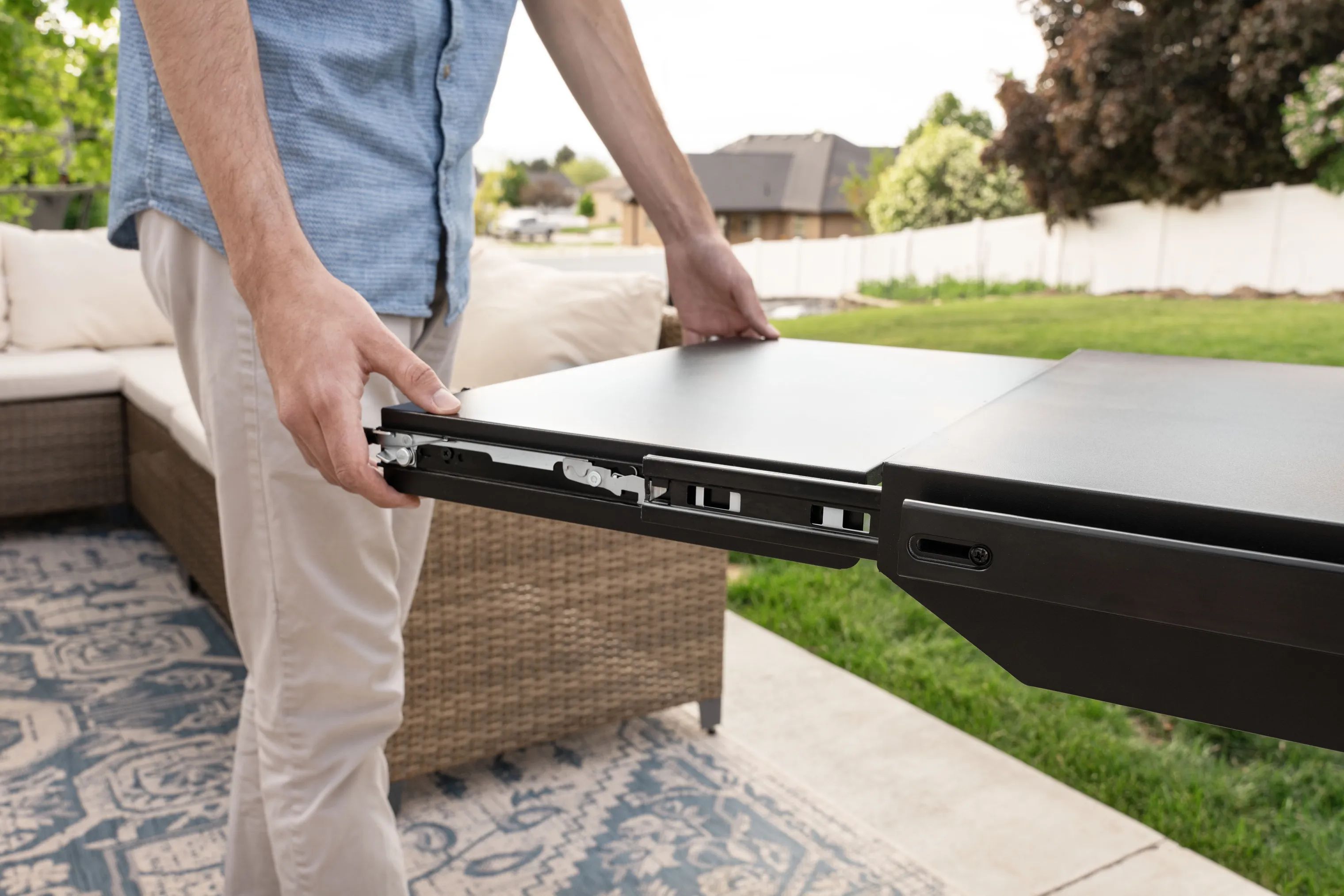 Blackstone plancha grill Omnivore 36” Plancha Grill m. låg i sort, 6