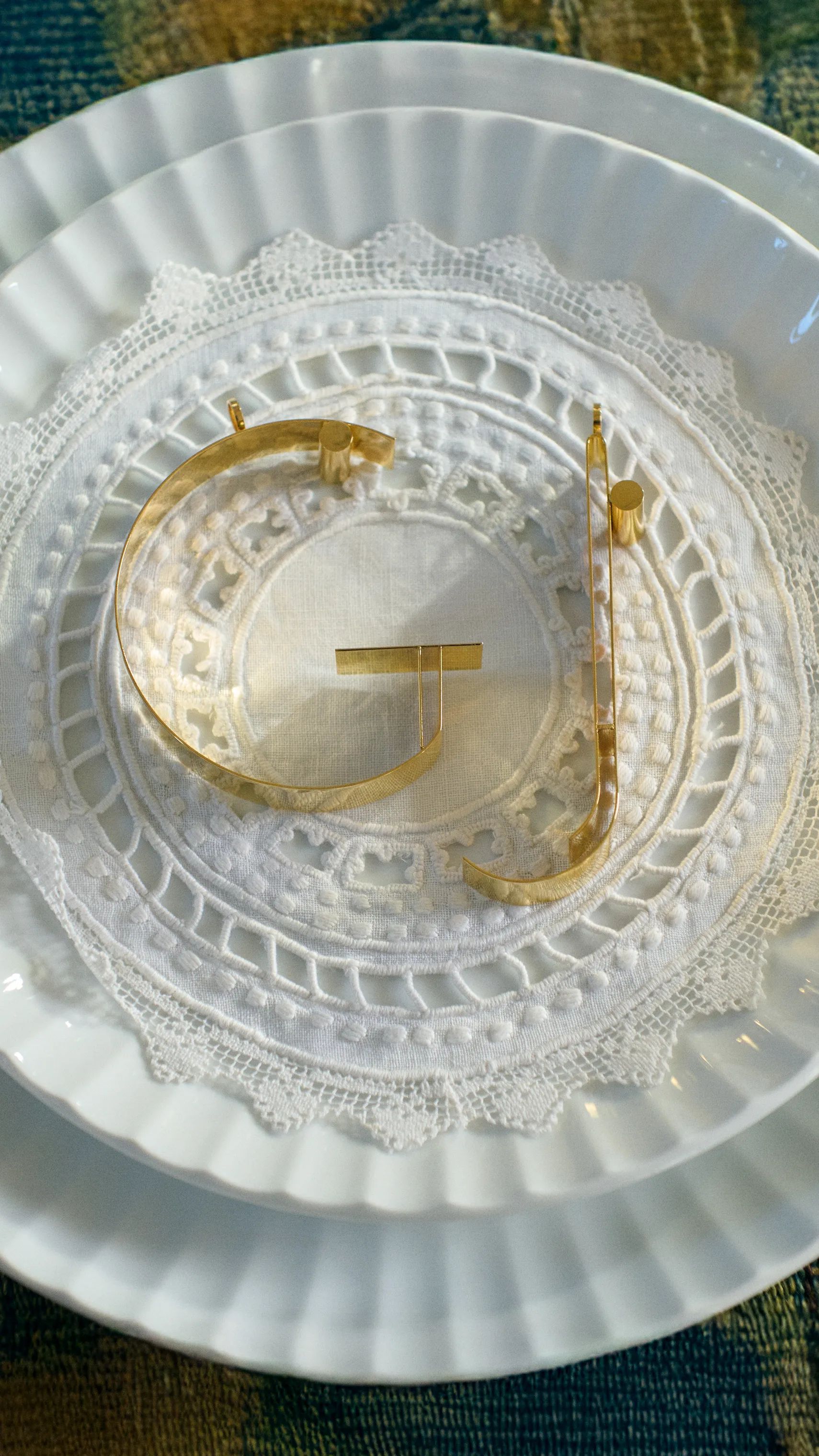 Georg Jensen Juleophæng Seasonal Christmas Collection Bogstavornament - L i L, 2
