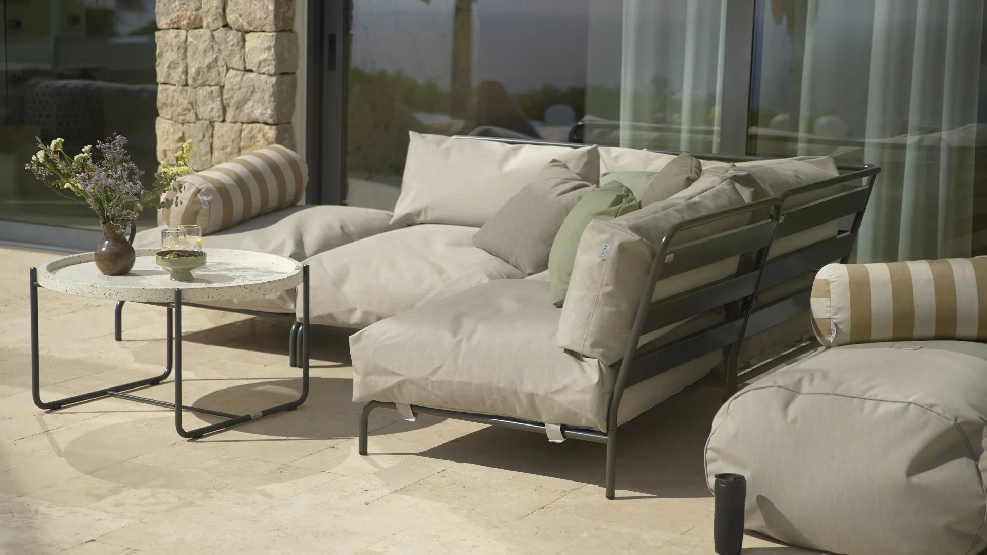 TRIMM Copenhagen Loungestole Brick Space Modul i Beige, 2