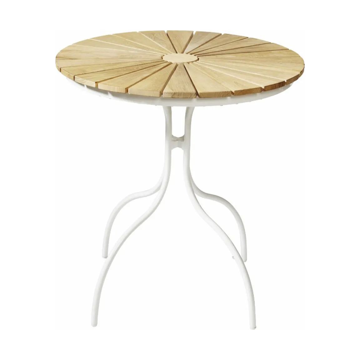 cinas Caféborde Ellen Cafebord i Hvid/Teak, 1