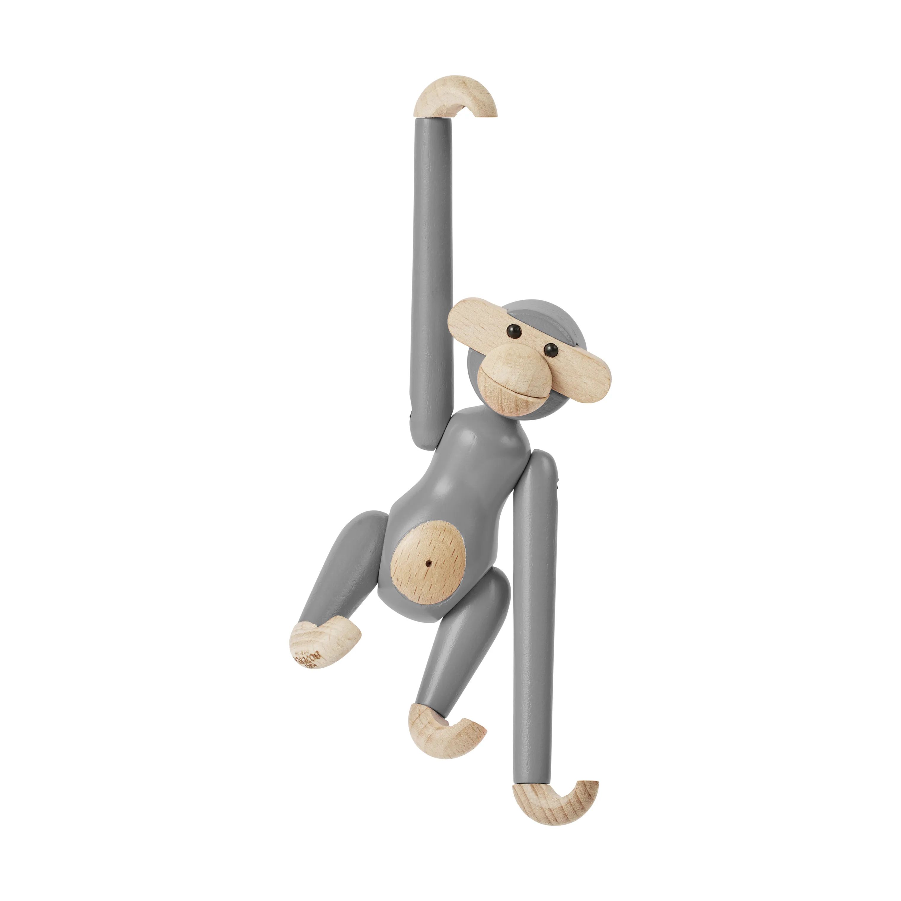 Kay Bojesen Dyrefigurer Monkey Abe - Mini i Grå, 6