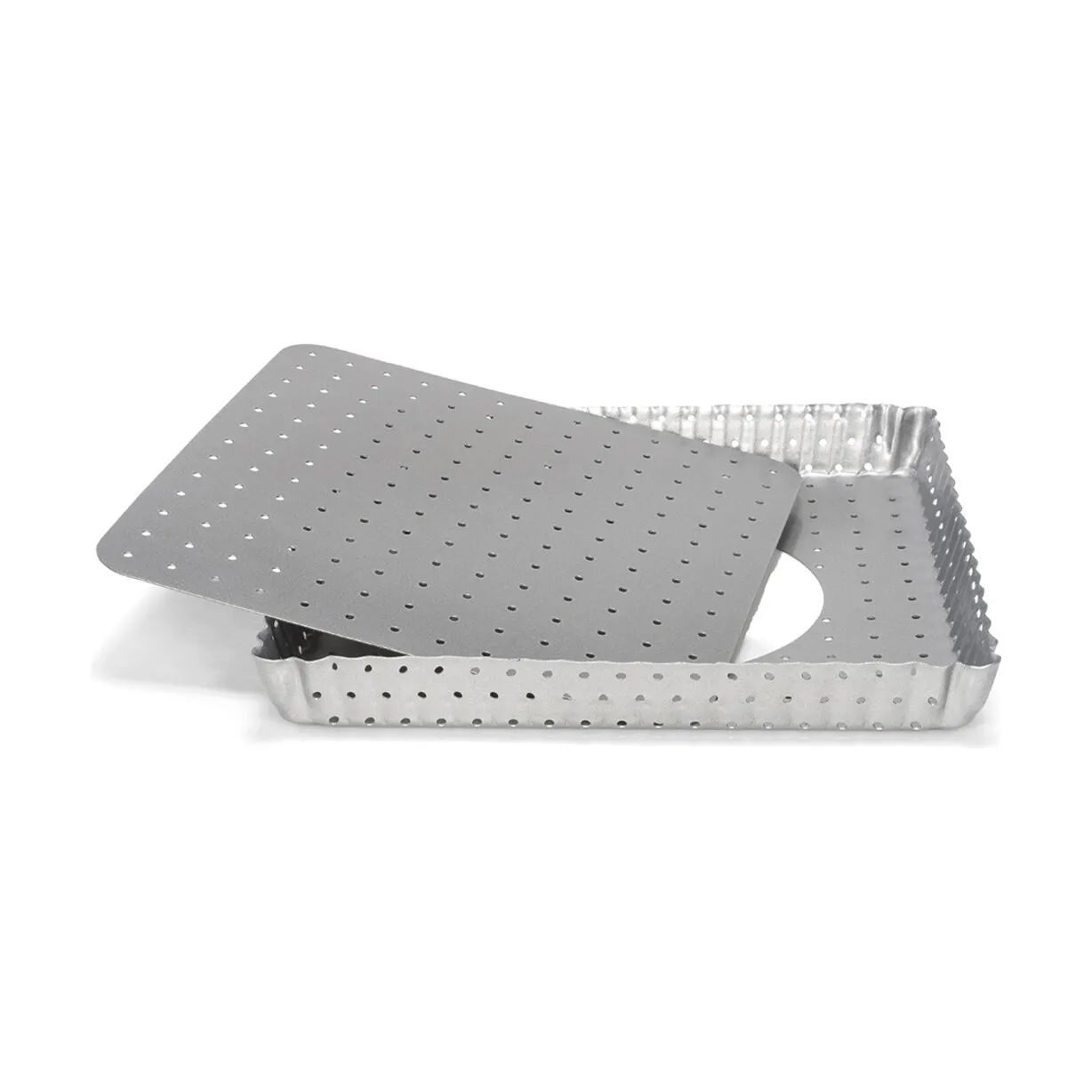 Patisse Tærteforme og fade Silvertop Tærteform i B21,3 x L21,3 cm, 1